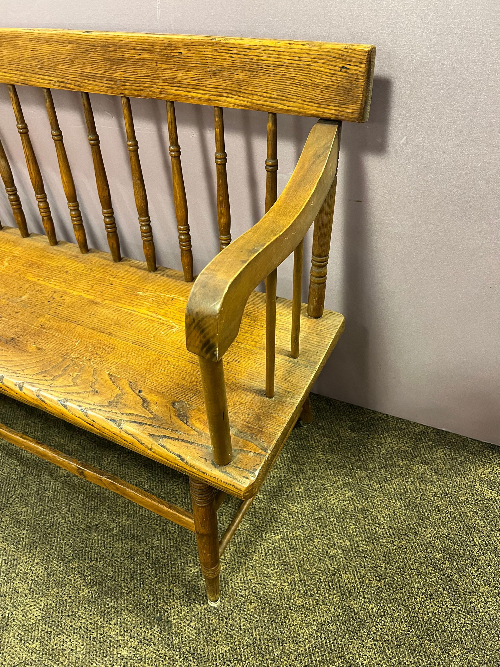 Early Oak Bench - 5