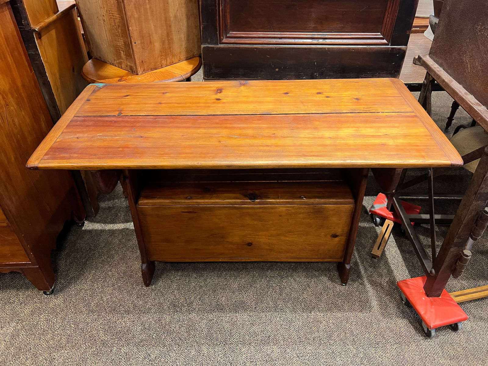 Early Flip Top Table/Bench: Early Flip Top Table/Bench