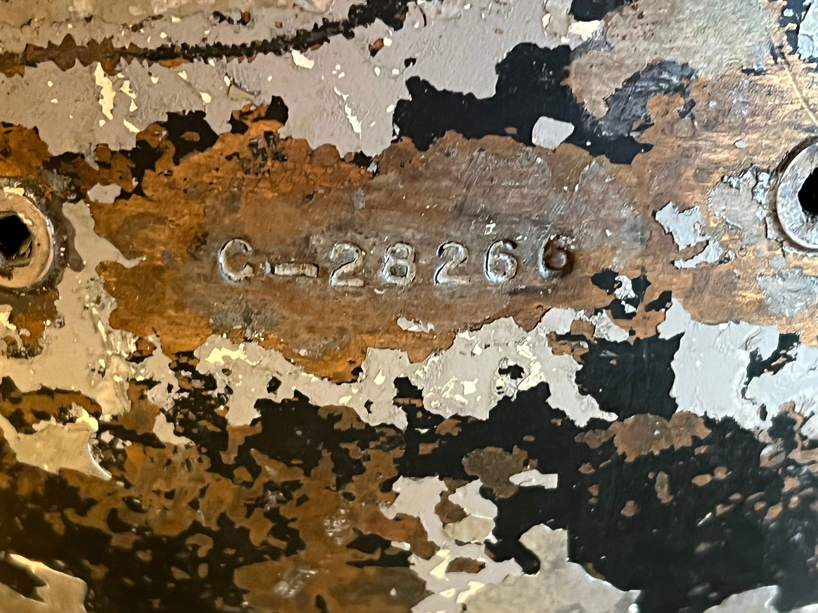 Sperry Gyroscope Co. Early Brass Binnacle compass. - 6