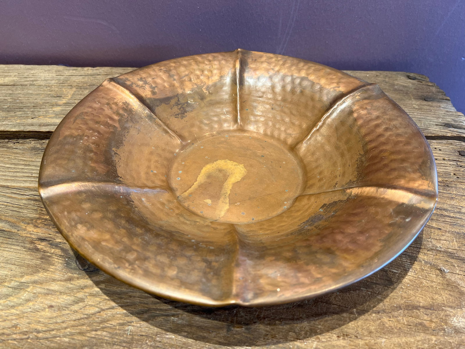 Early Copper Bowl arts & crafts era: Early Copper Bowl arts & crafts era.