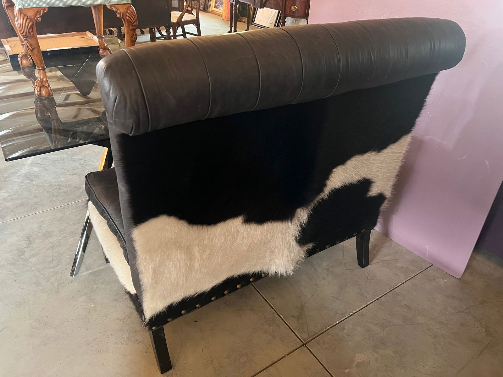 Cowhide Couch - 5