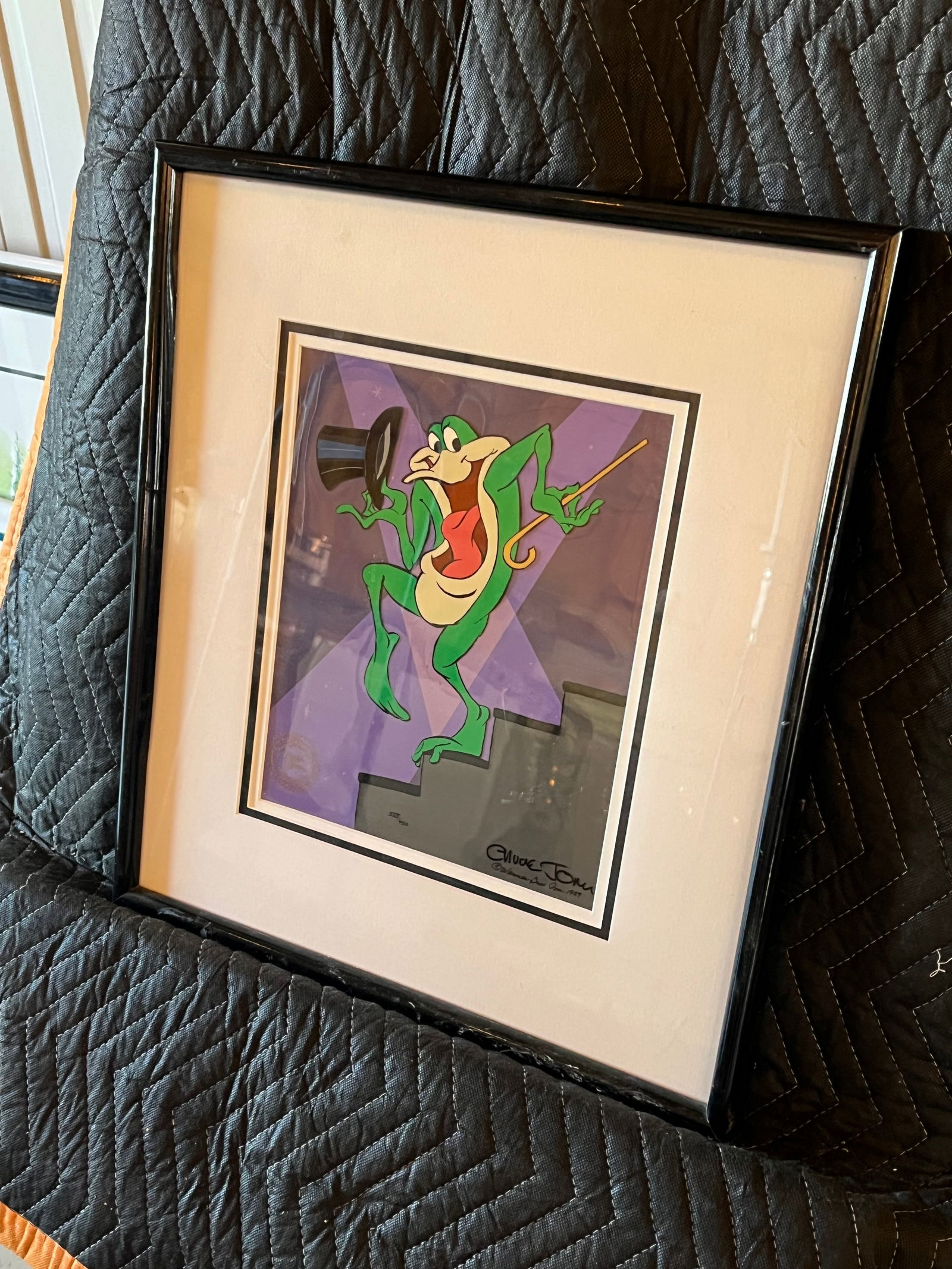 Limited Edition “Michigan J. Frog IV?? Hand Inked Animation Cell (1 of 5)