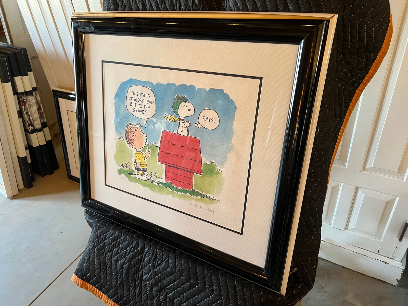 Signed Snoopy Artist Print (1 of 7)