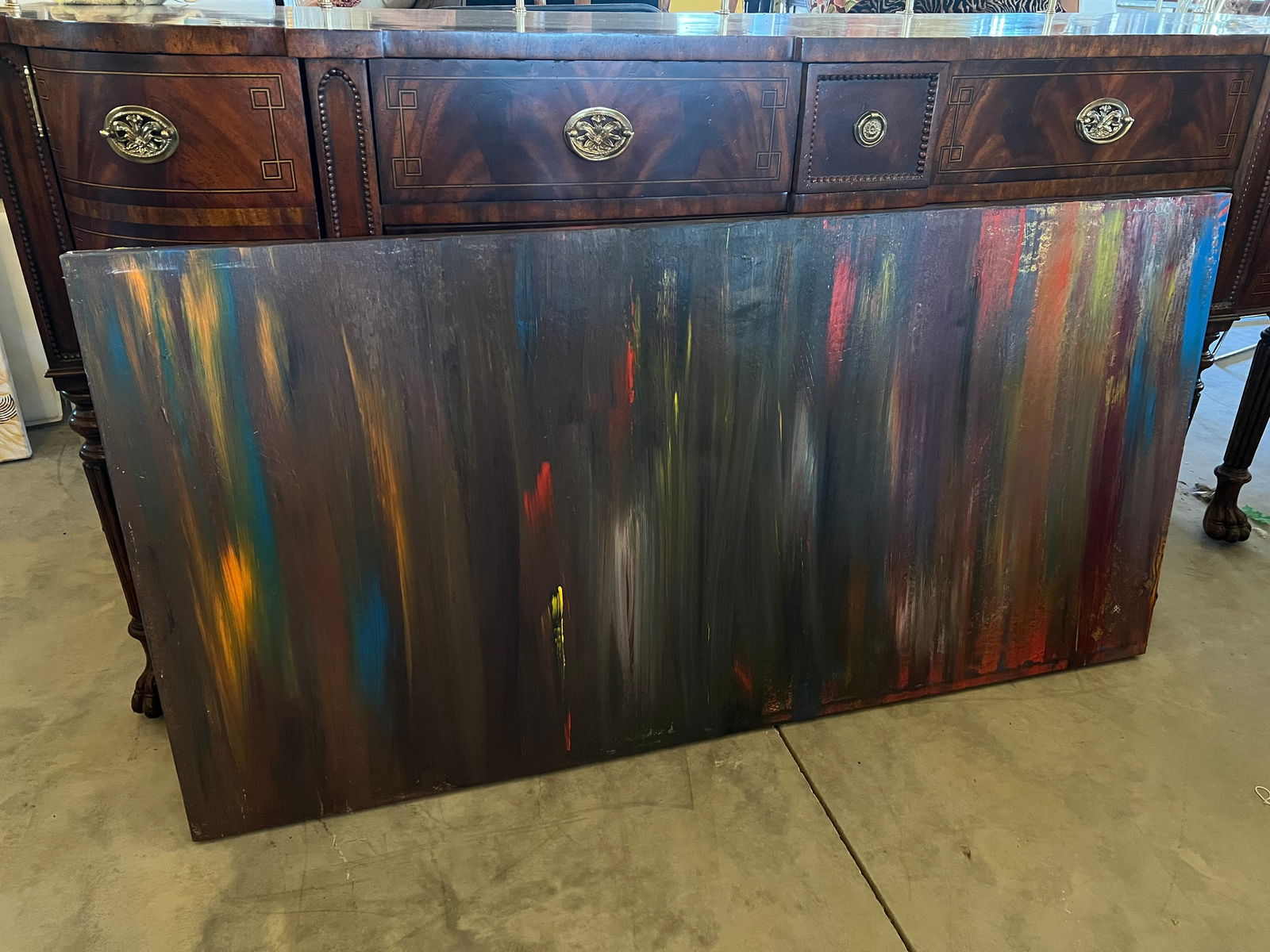 Large Abstract Expressionist Painting (1 of 4)