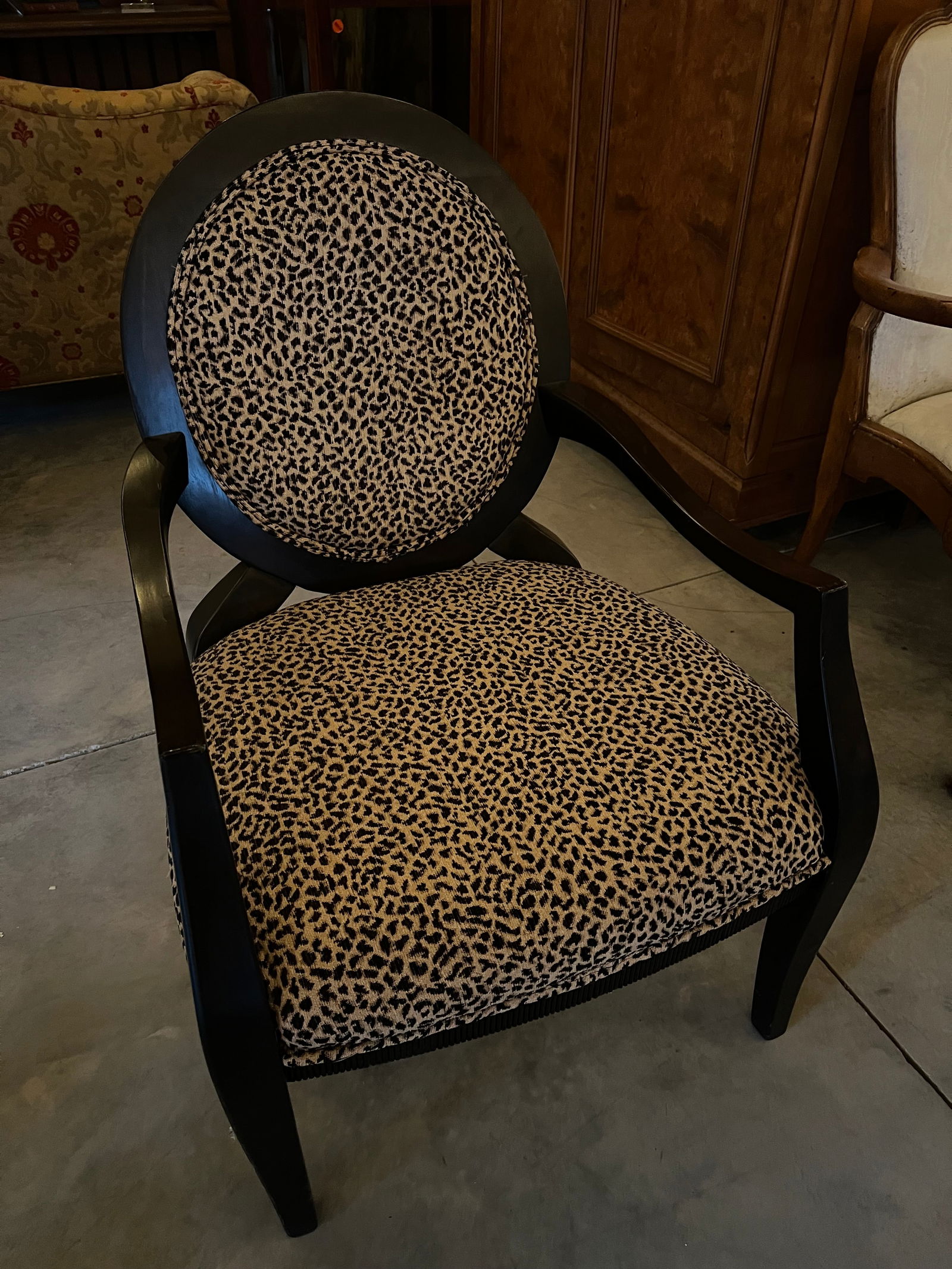 Leopard Skin Chair (1 of 3)