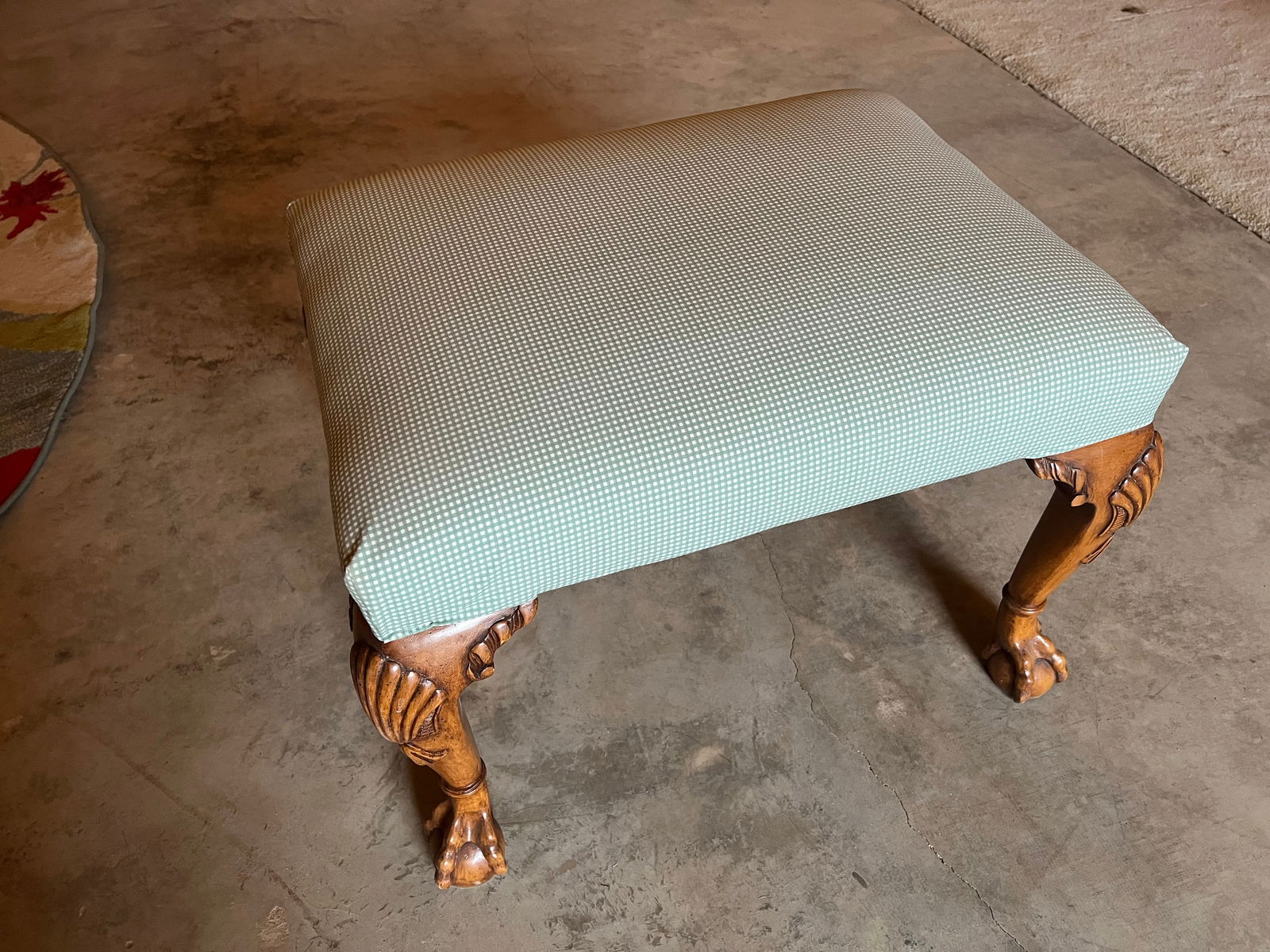 Chippendale Footstool (1 of 3)