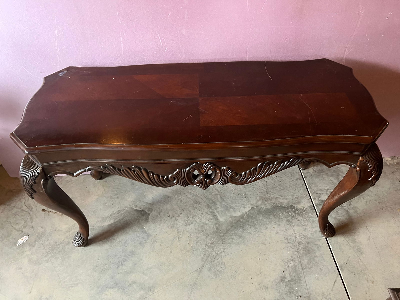 Mahogany Console Table - 2