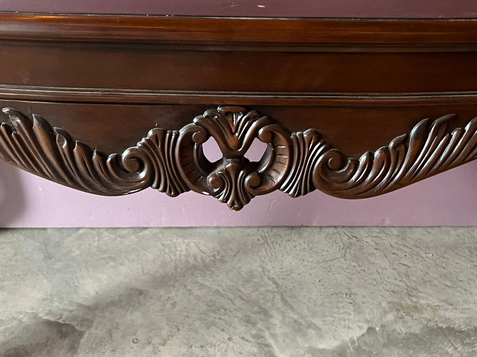 Mahogany Console Table - 3