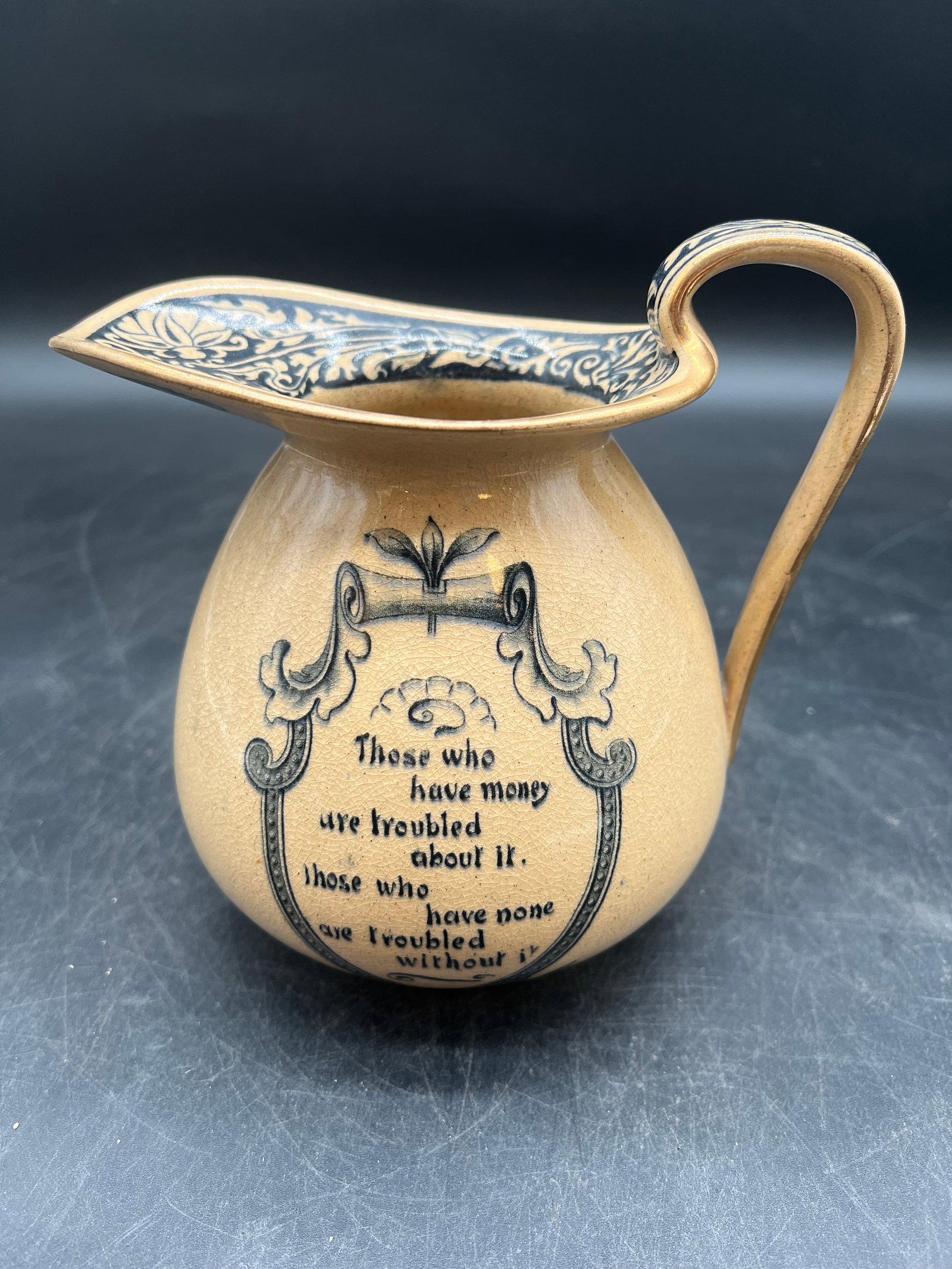 Royal Doulton Lambethware Salt Glaze Pitcher (1 of 7)
