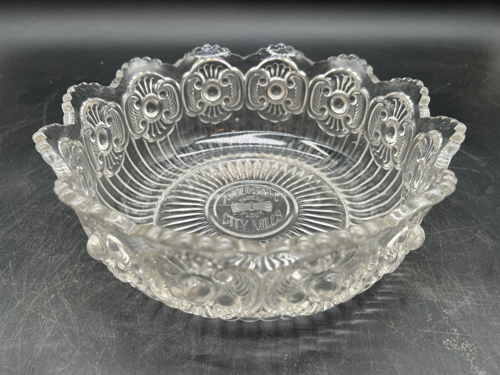 Press Glass Bowl (1 of 5)