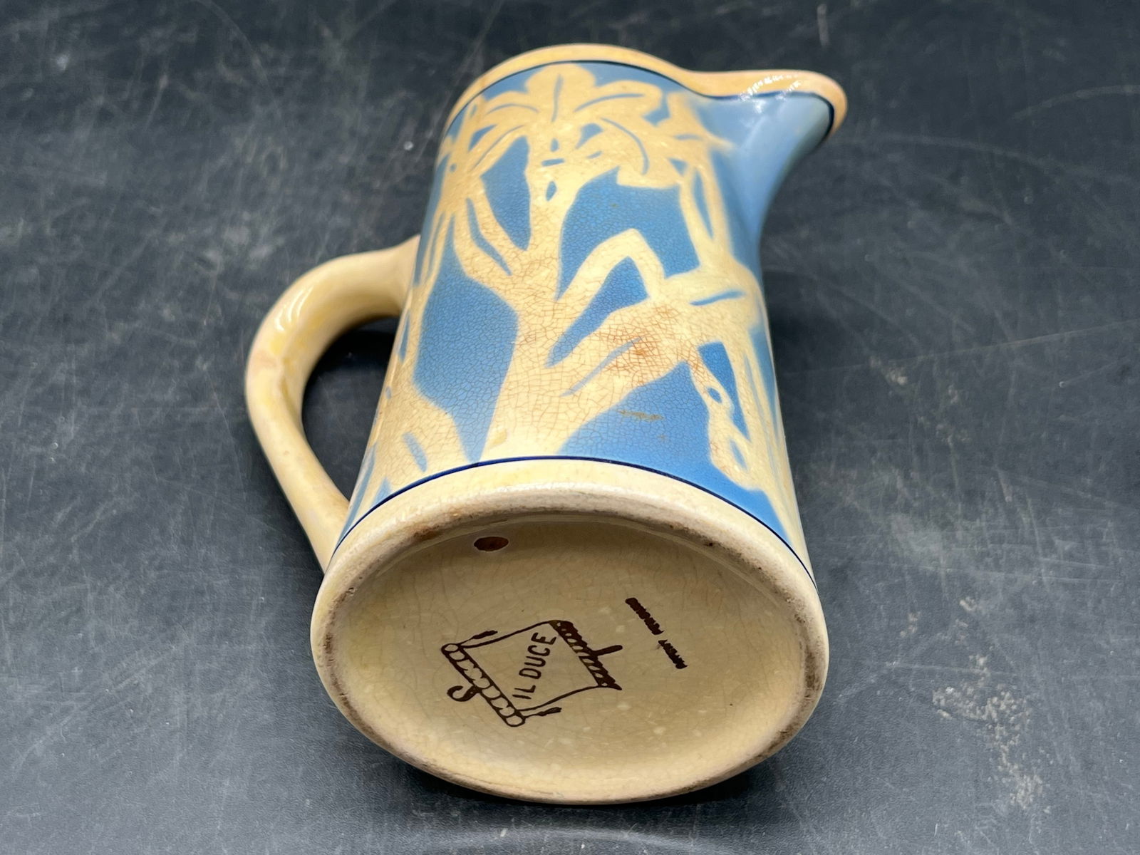 Art Deco Il Duce Pitcher - 3