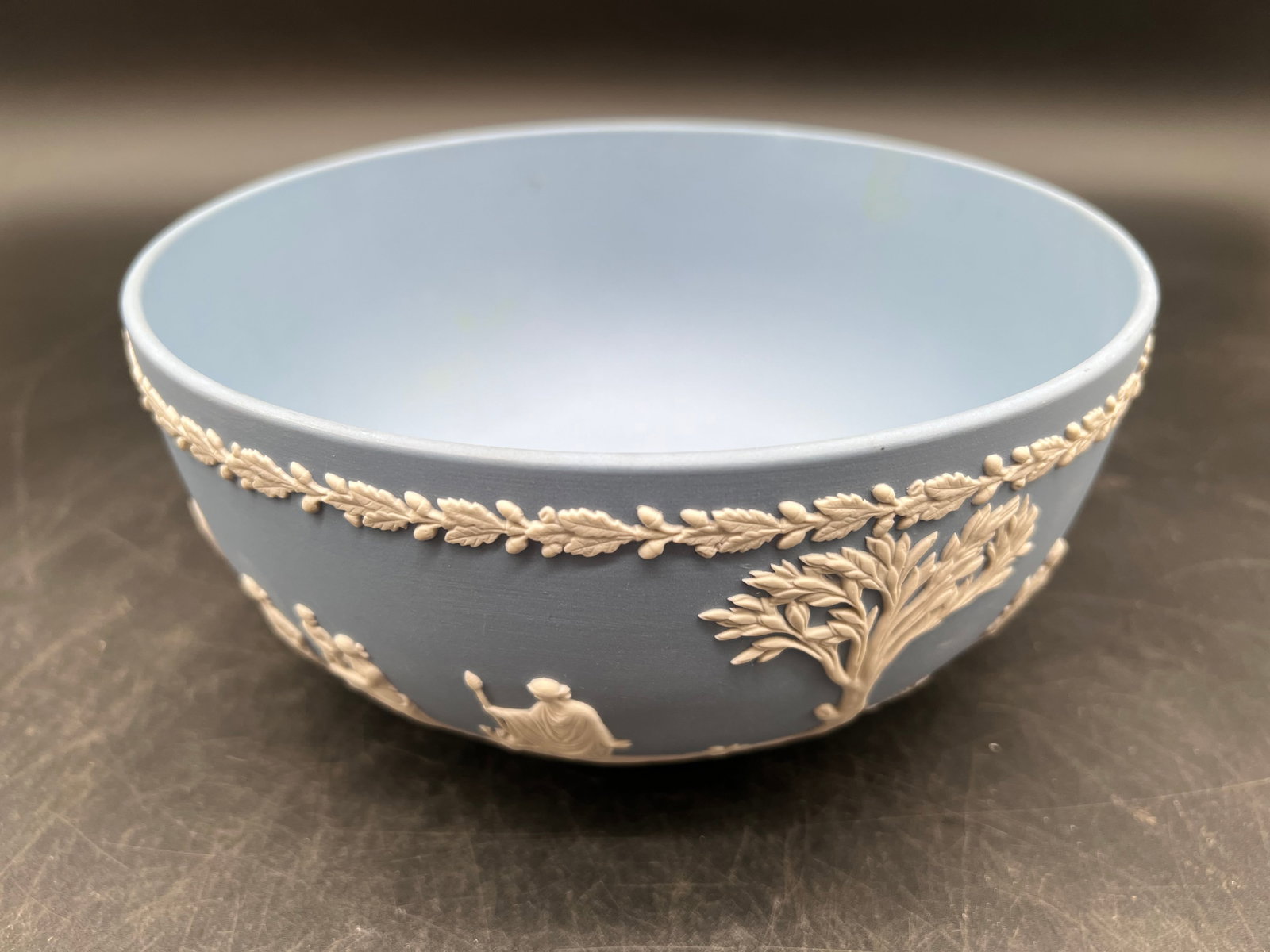 Wedgewood Blue Jasperware Centerpiece Bowl (1 of 7)