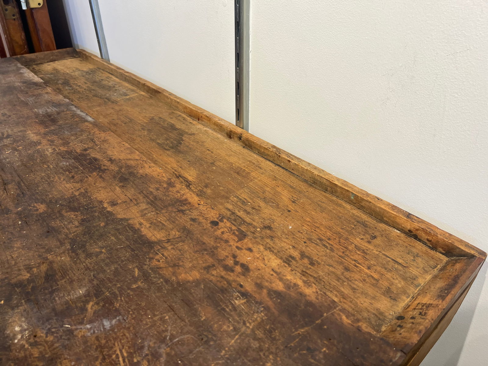 Oak Workbench w/Itron Vice - 11