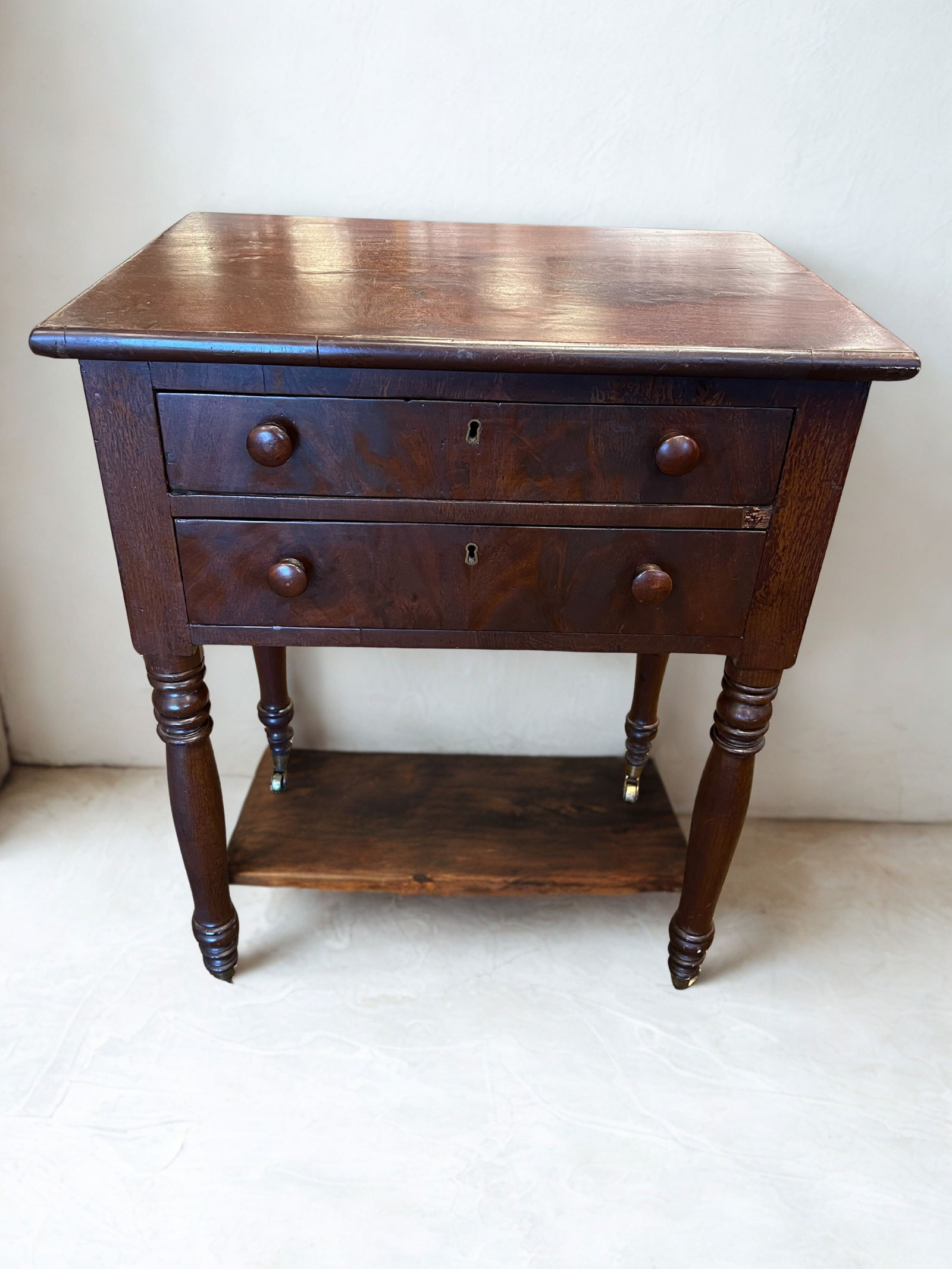 Mahogany Work Stand (1 of 7)