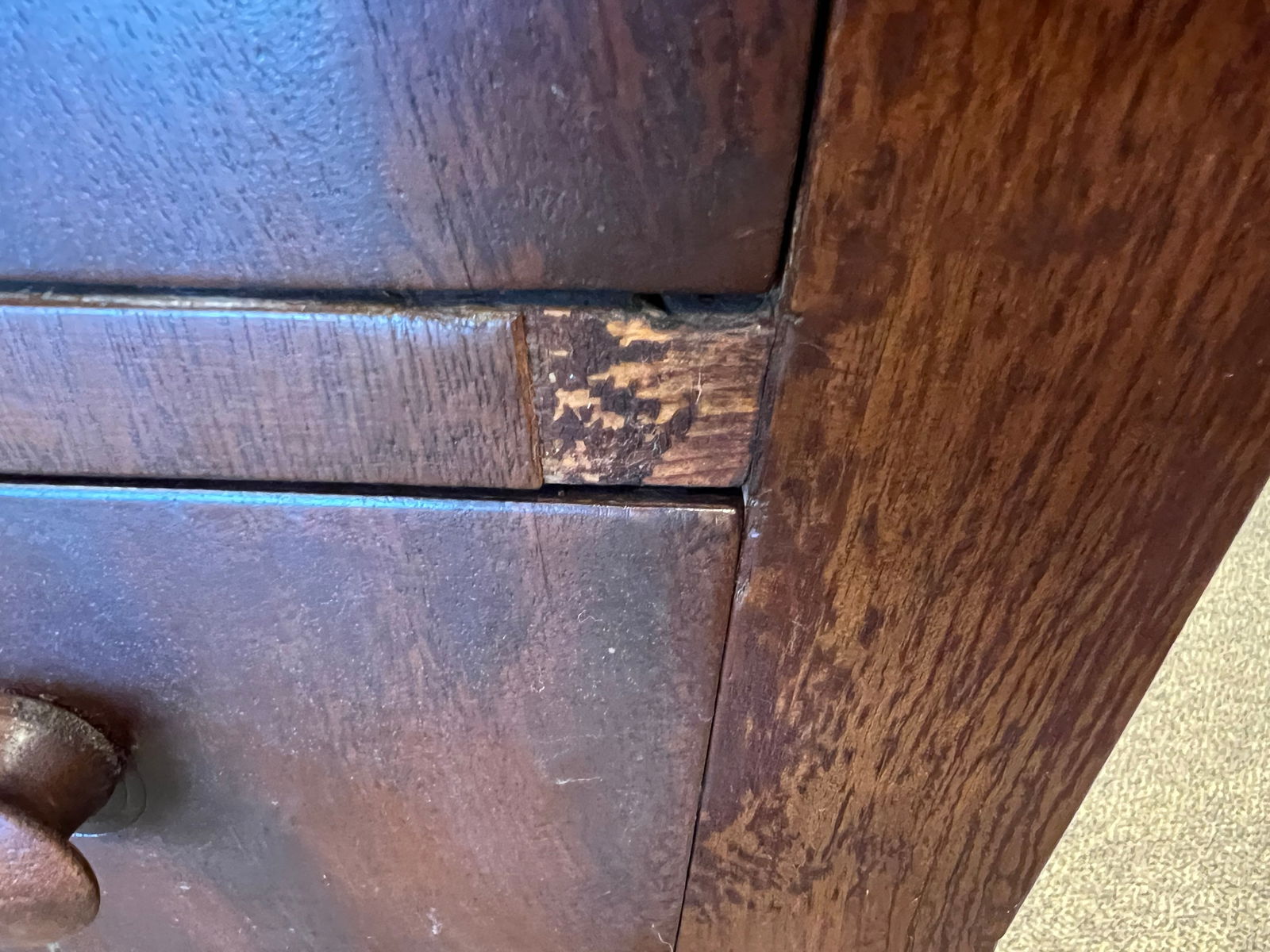 Mahogany Work Stand - 7