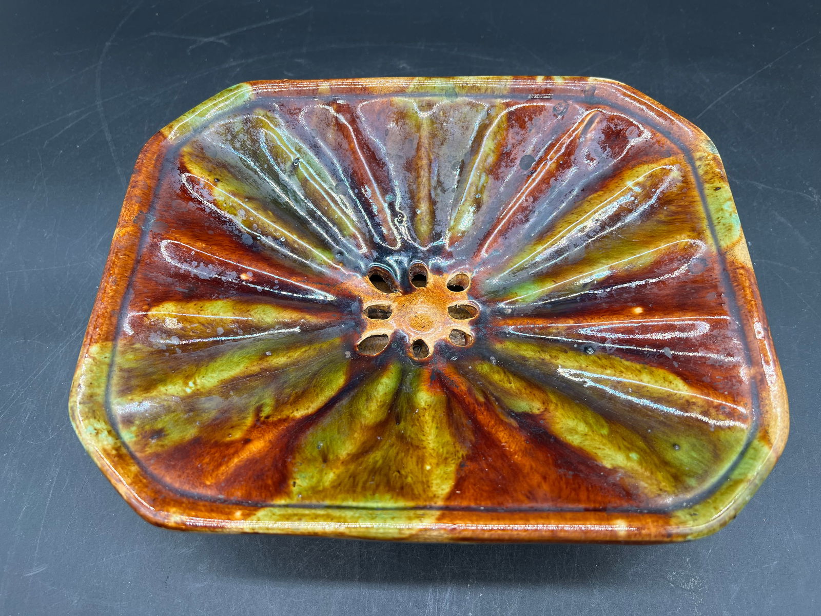 Mid Century Modern Spitoon - 3