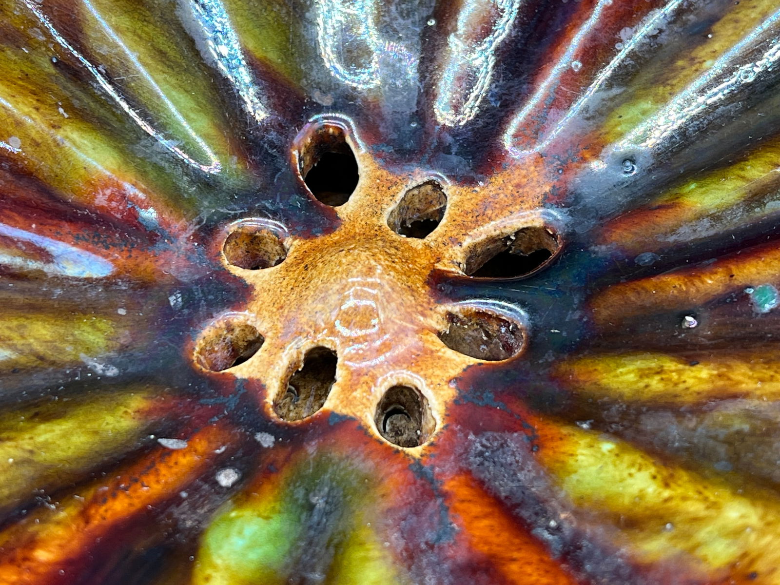 Mid Century Modern Spitoon - 5