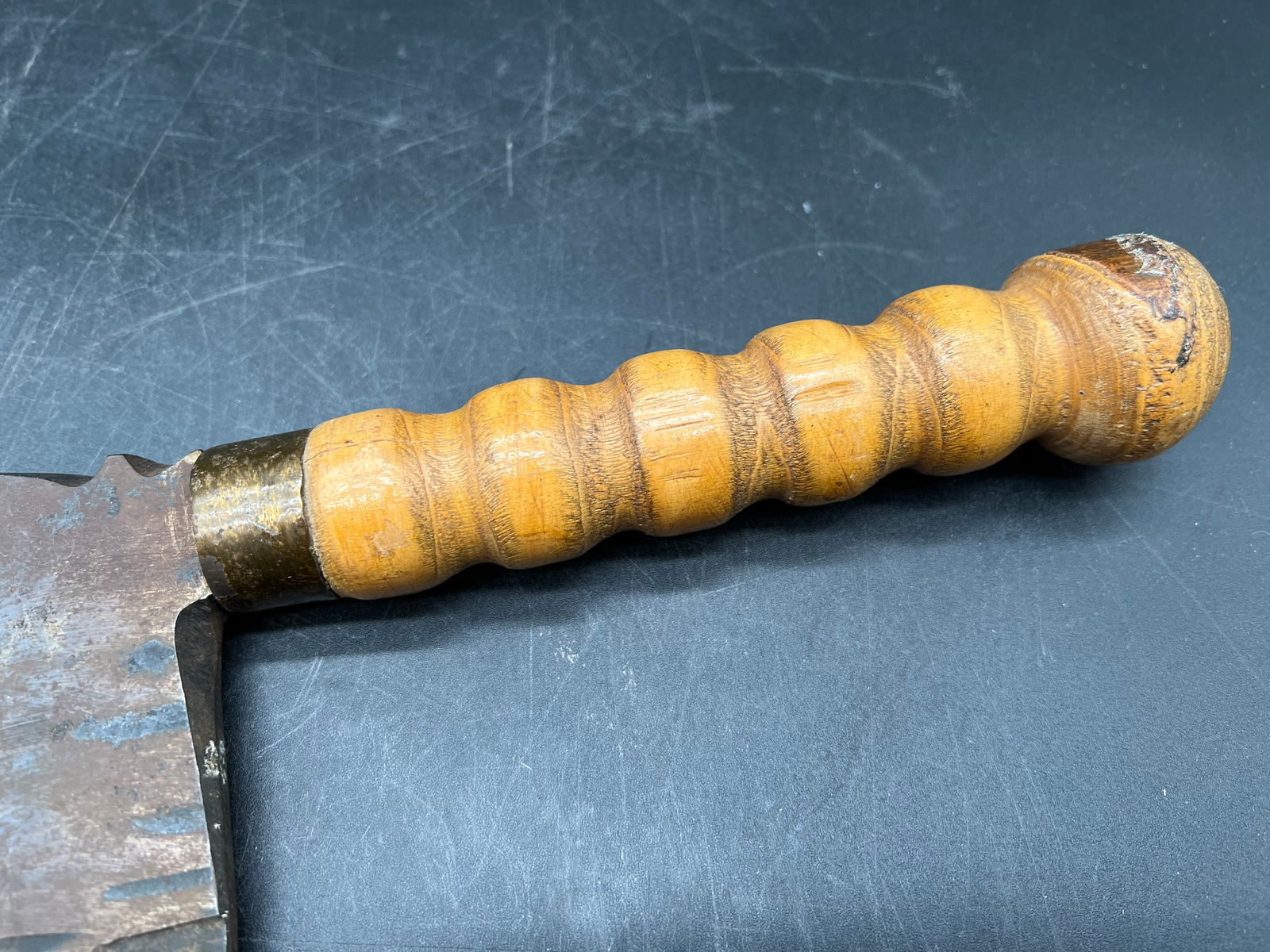 Hand Forged Clever with Face - 4