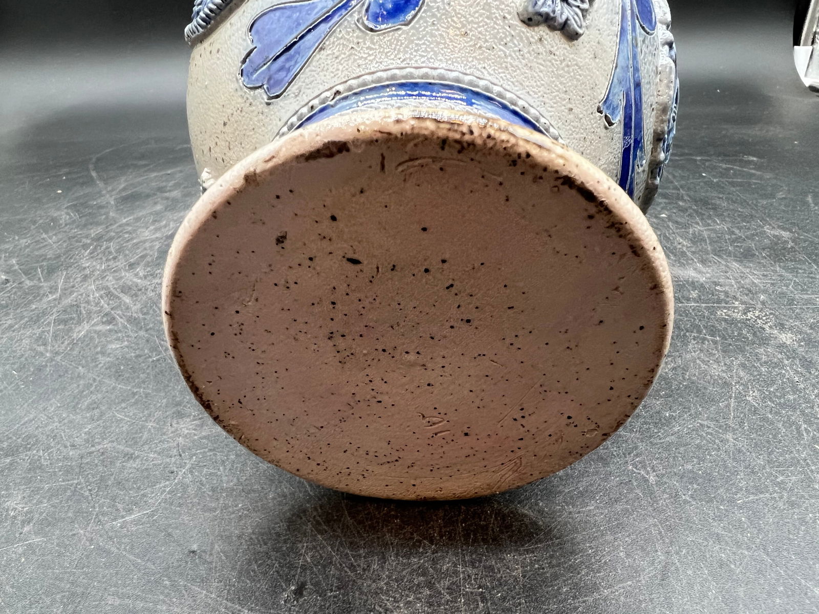 German Westerwald Salt Glaze Bottle - 7