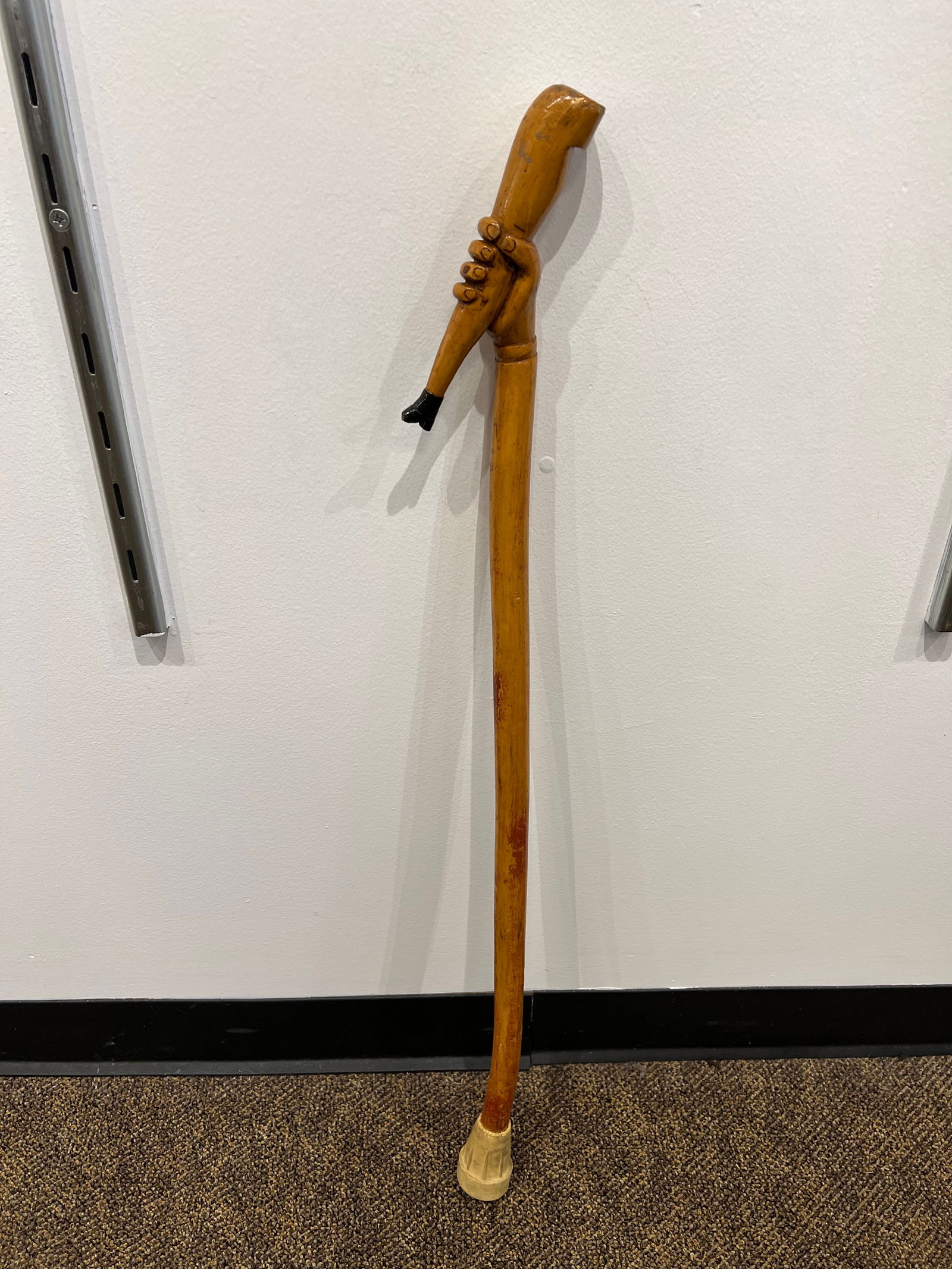 “Grab a Leg?? Walking Stick: “Grab a Leg” Walking Stick