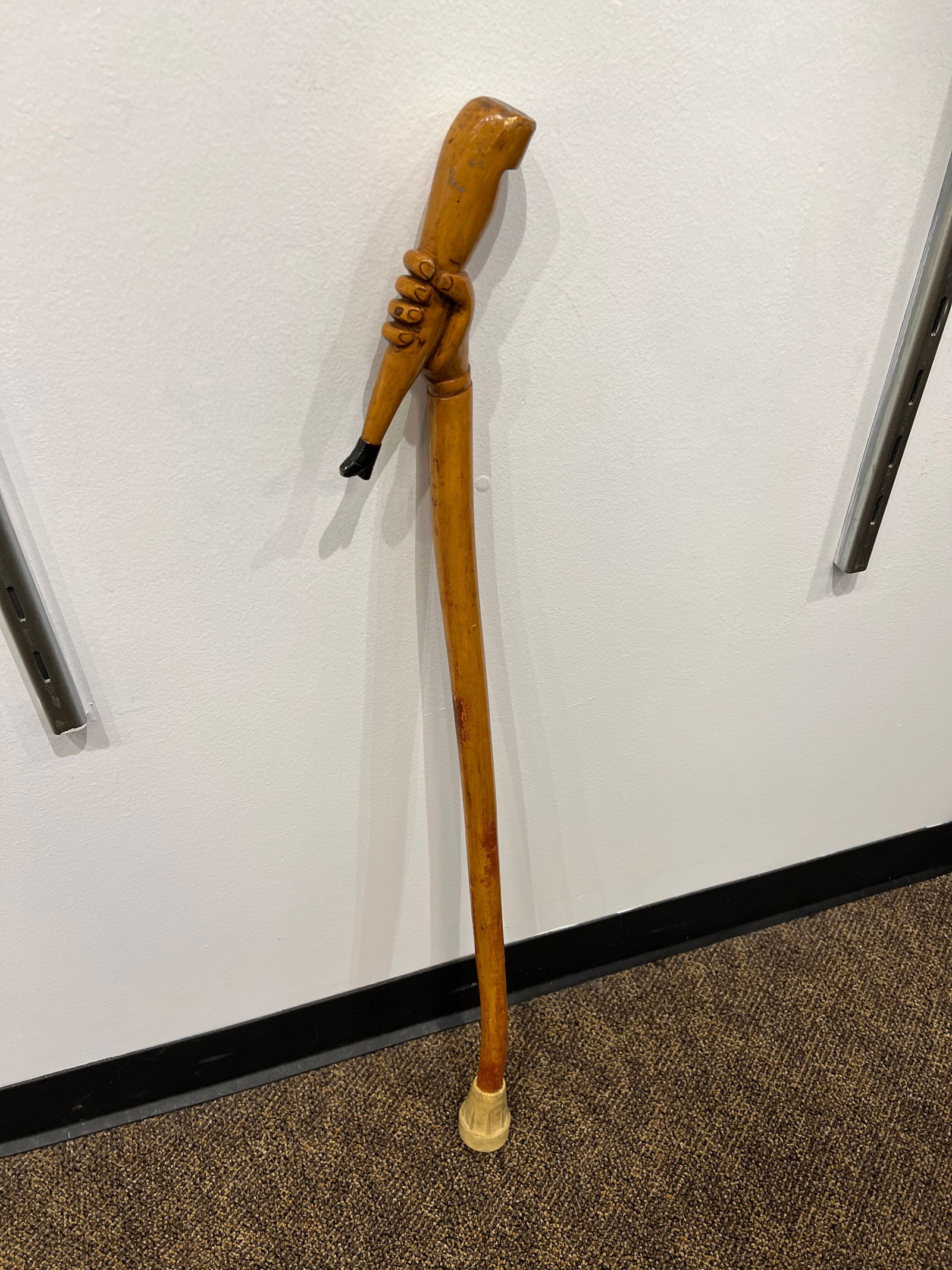 “Grab a Leg?? Walking Stick - 2