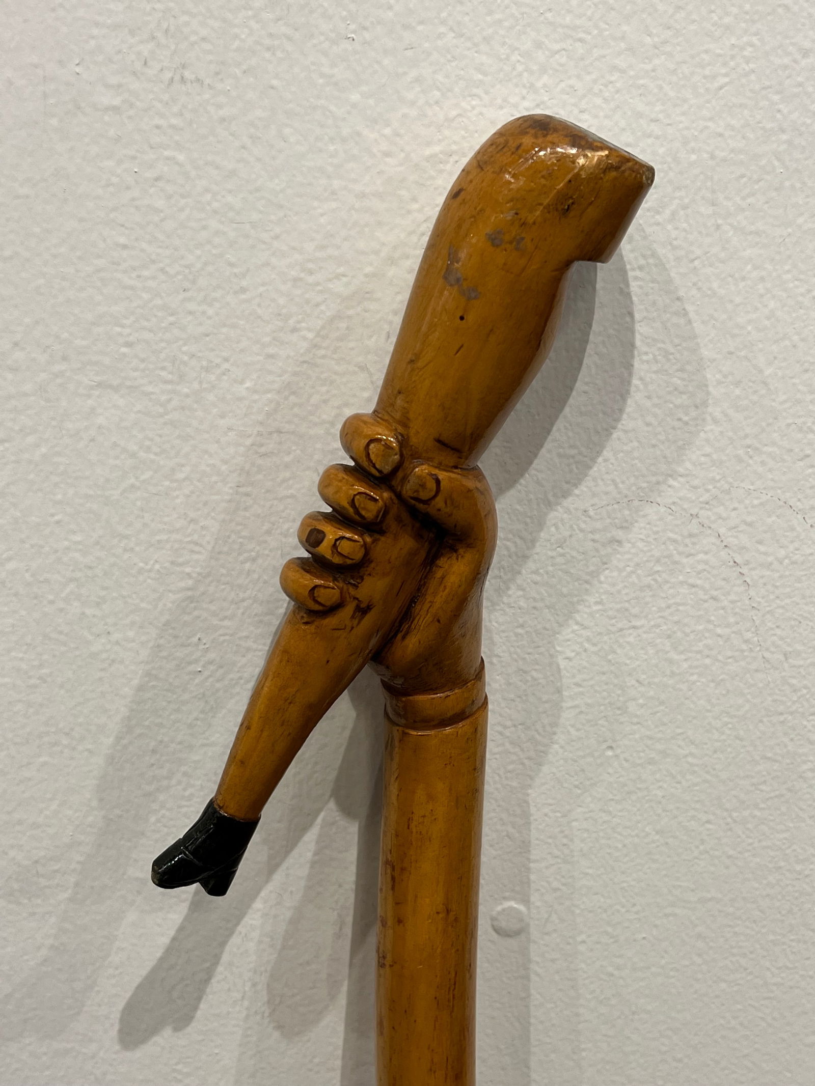 “Grab a Leg?? Walking Stick - 3