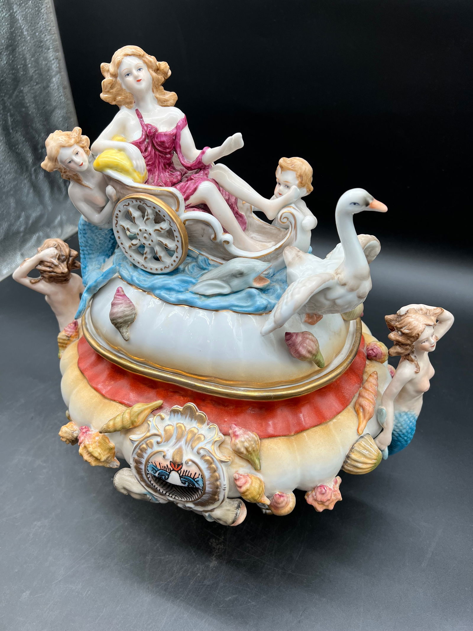 Dresden Ceramic Lidded Tureen - 2