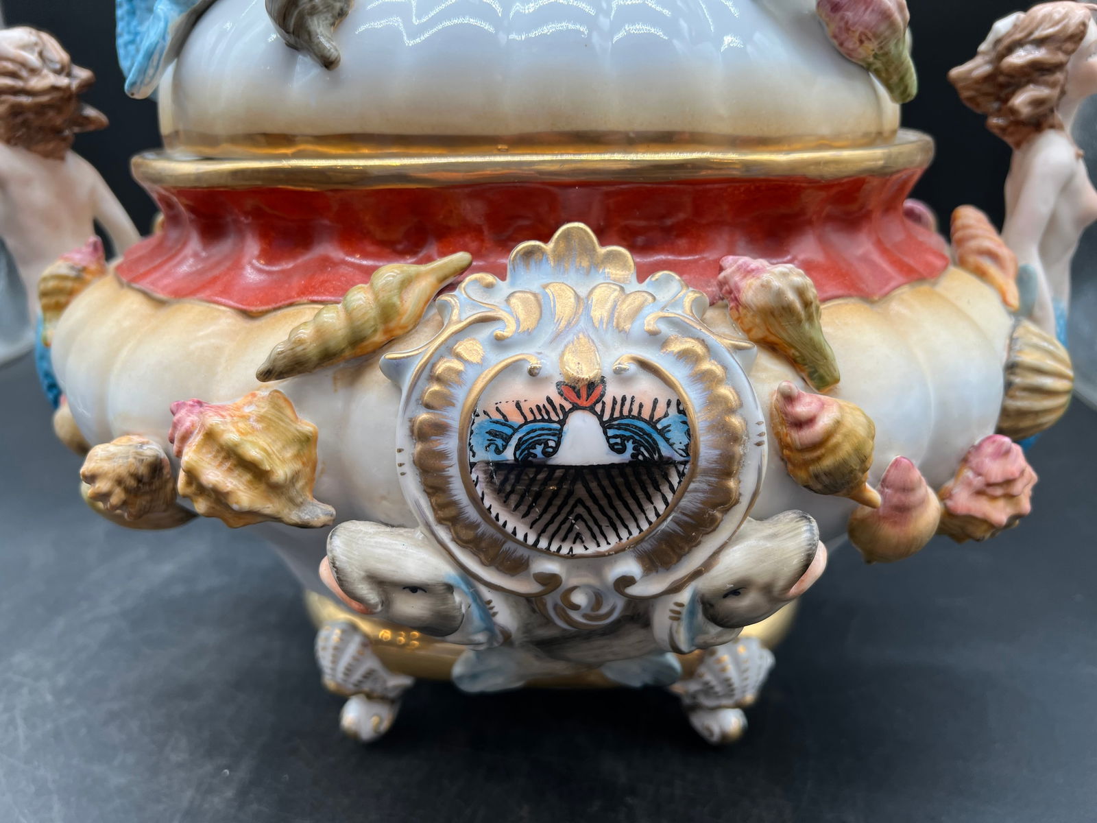 Dresden Ceramic Lidded Tureen - 4