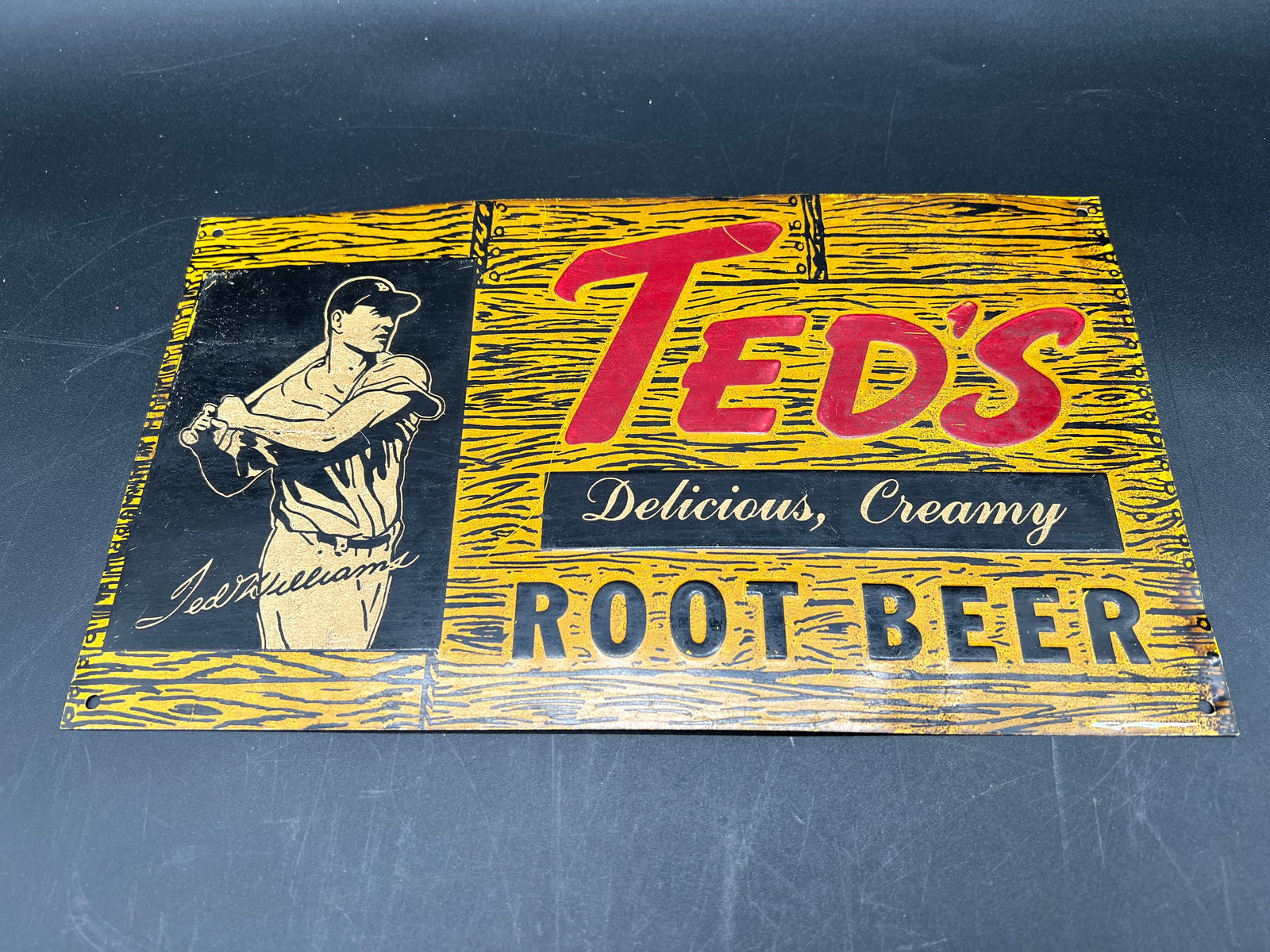 Ted’s Rootbeer Advertising Metal Sign (1 of 5)