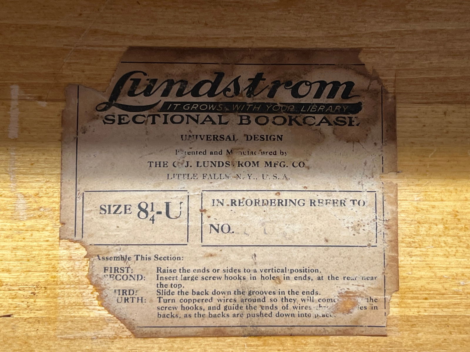 7 Stack Oak Lundstrom Barrister Bookcase - 6