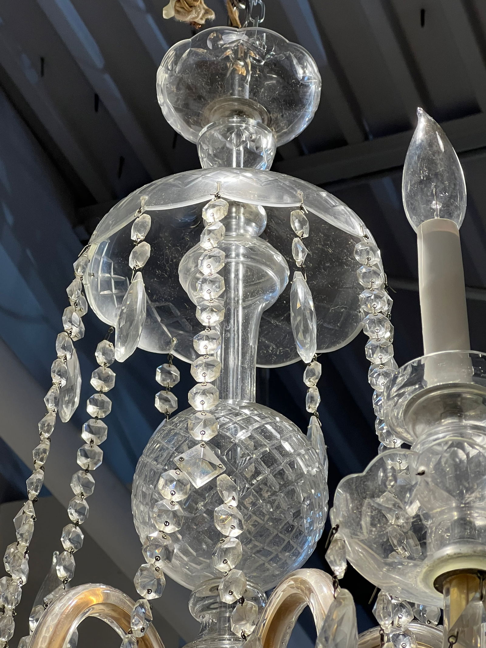 Brass Chandelier - 7