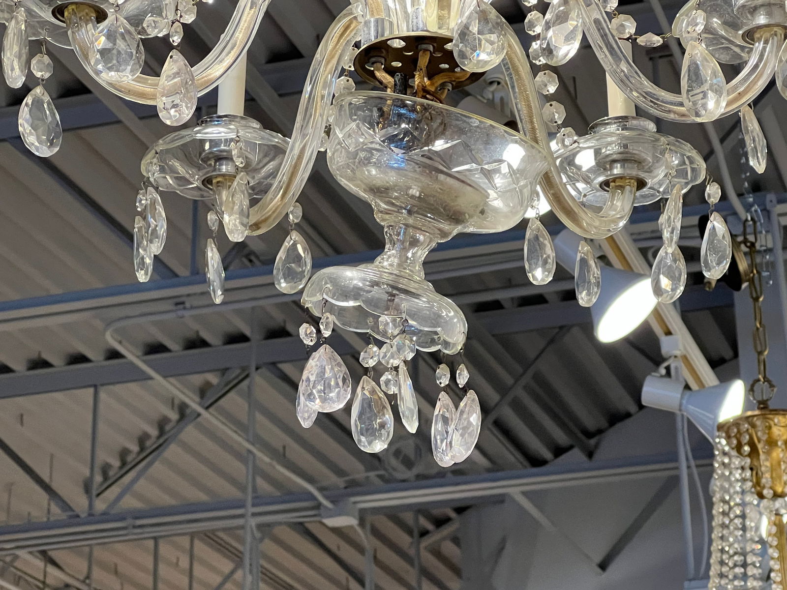 Brass Chandelier - 3