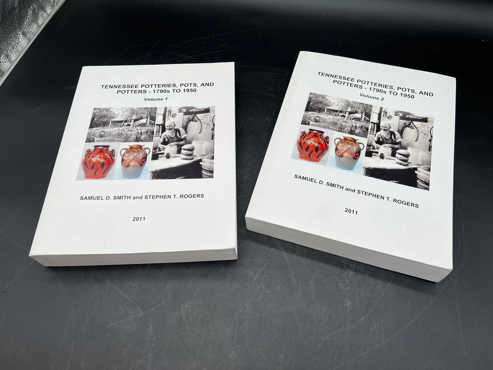 Lot of 2 Tennessee Potteries Reference Books: Lot of 2 Tennessee Potteries Reference Books. 1790’s to 1950. Vol 1 & 2