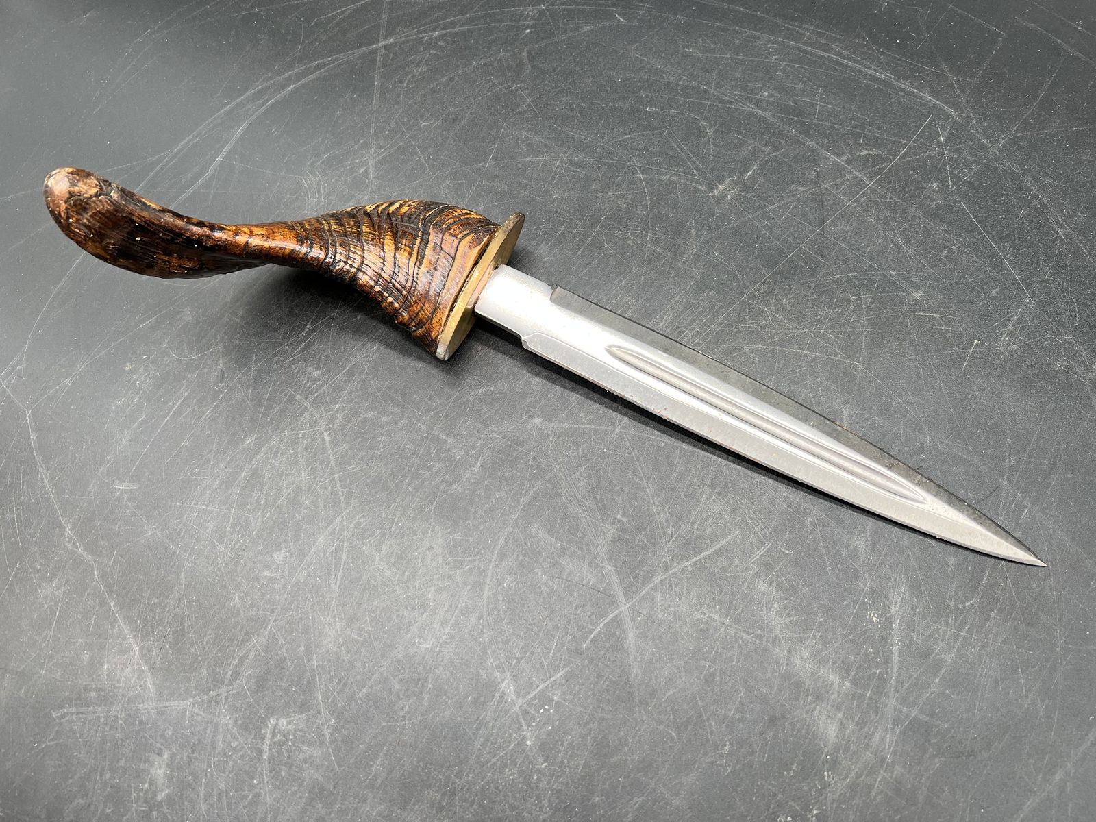 Handmade Antler Handle Knife - 2