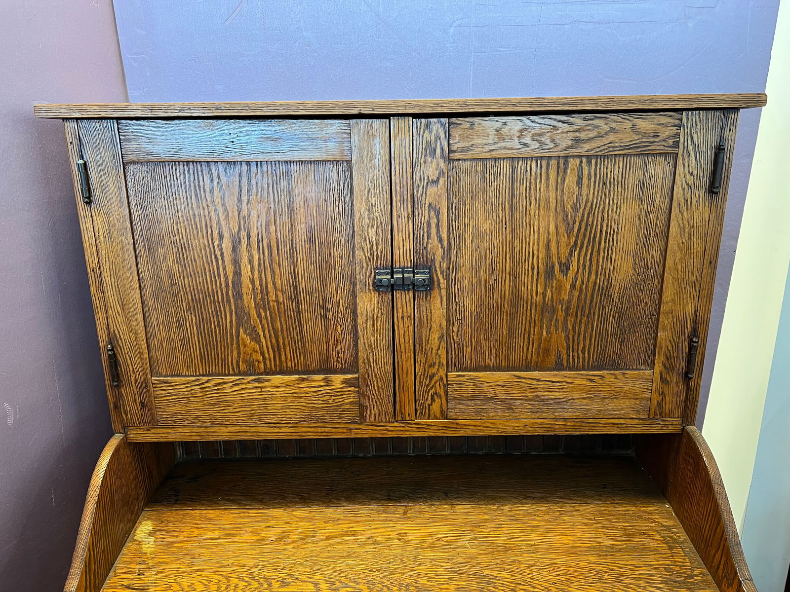 Oak Primitive Desk - 3