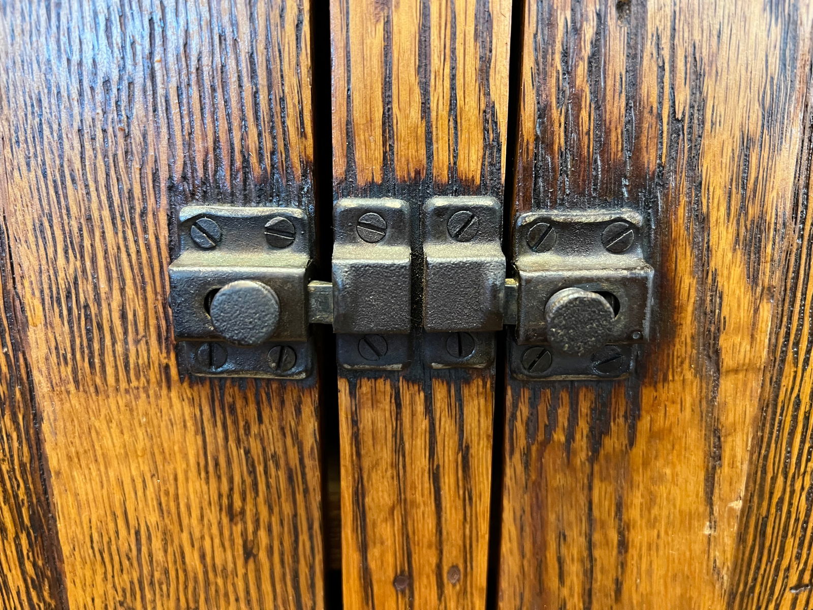 Oak Primitive Desk - 7