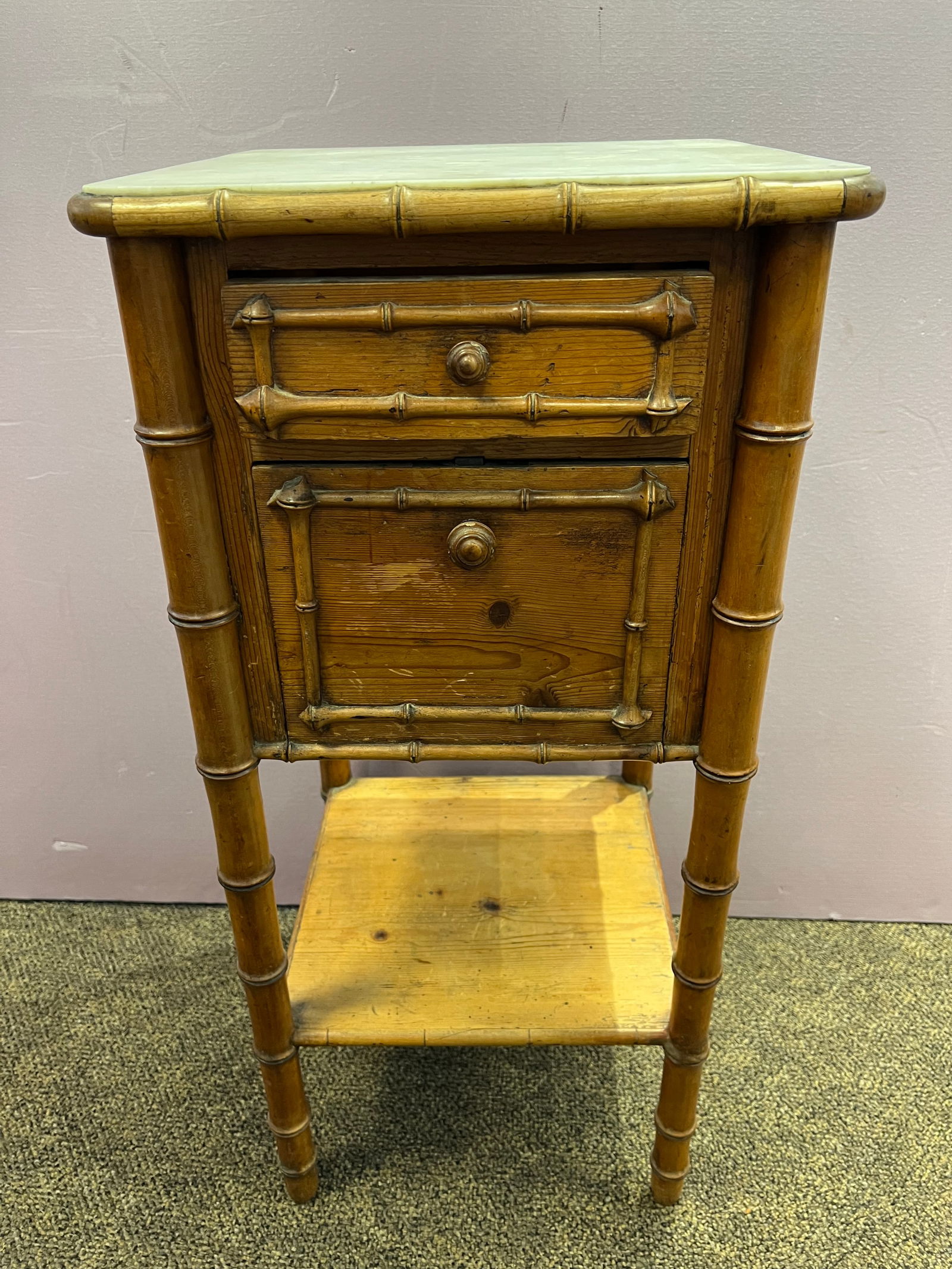 Bamboo 2 Drawer Stand: Bamboo 2 Drawer Stand