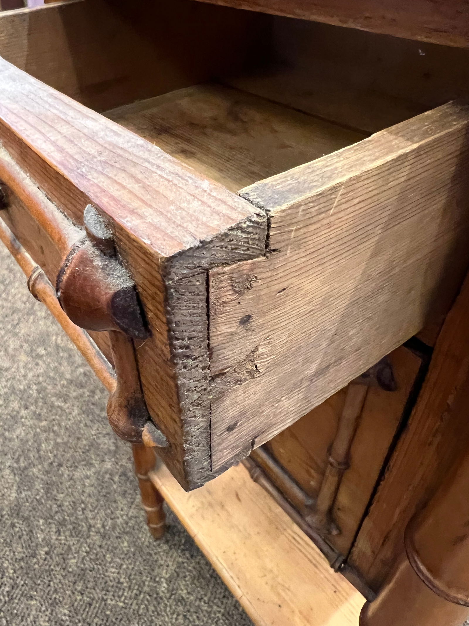 Bamboo 2 Drawer Stand - 5