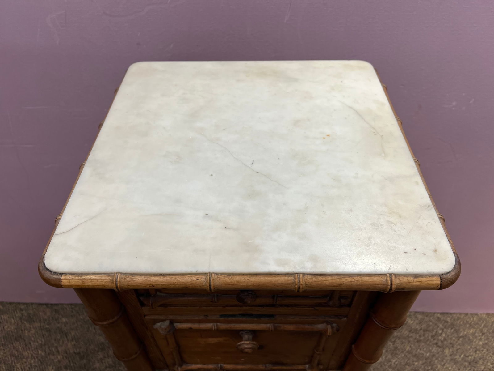 Bamboo 2 Drawer Stand - 6