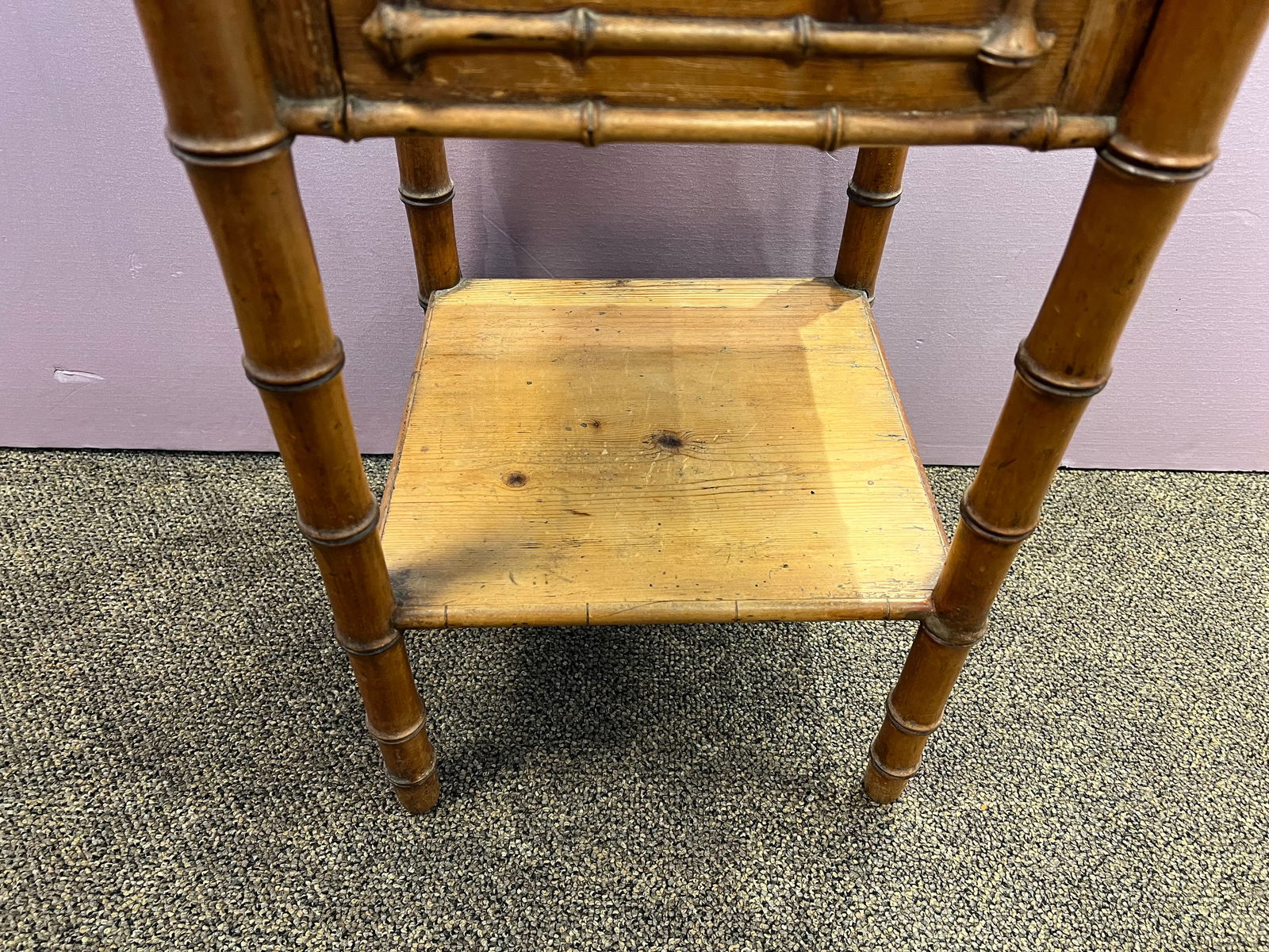 Bamboo 2 Drawer Stand - 7