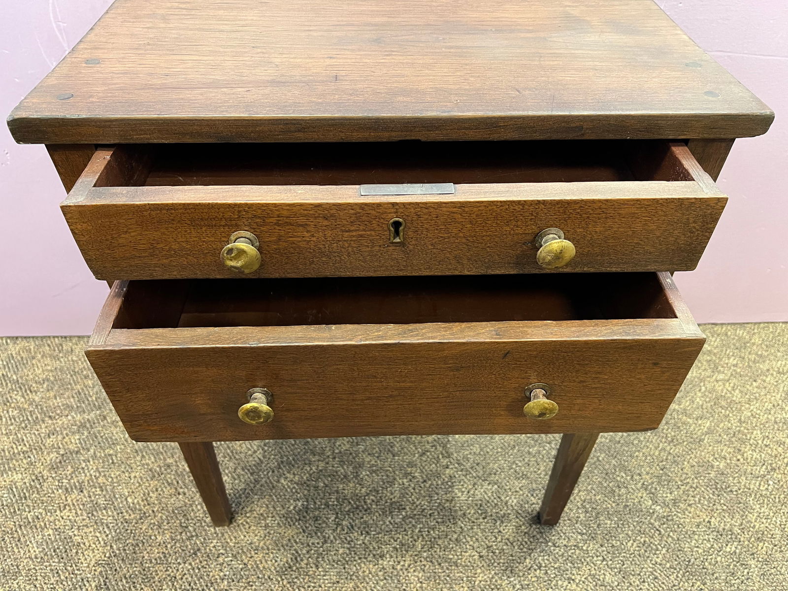 Primitive 2 Drawer Stand - 7
