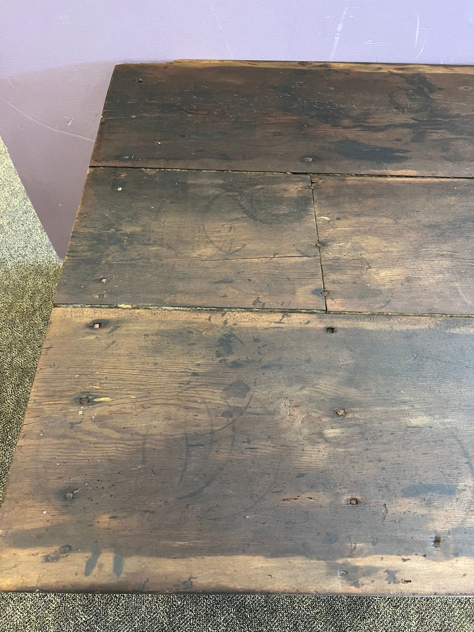 Primitive Farm Table - 4