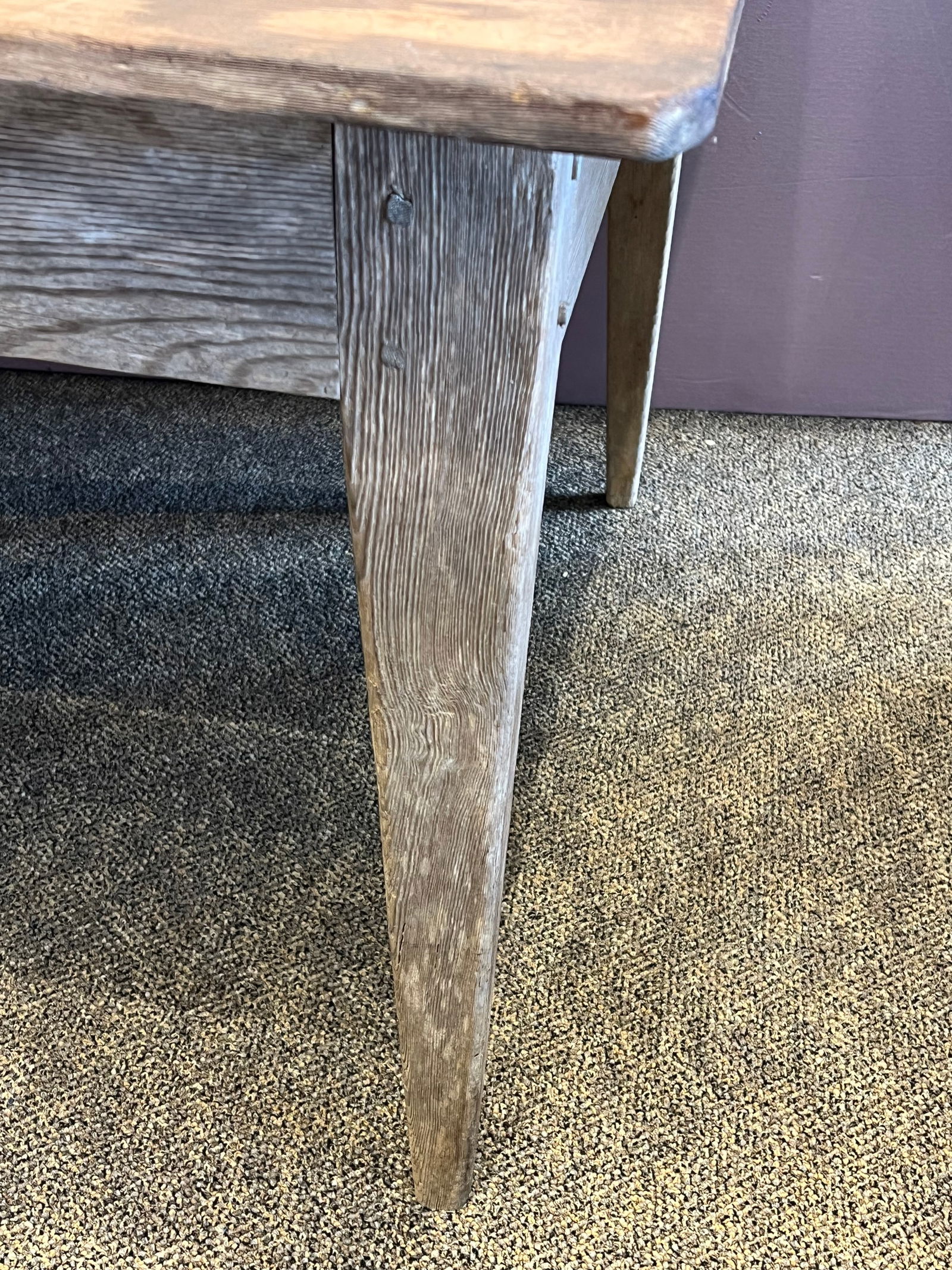 Primitive Farm Table - 7