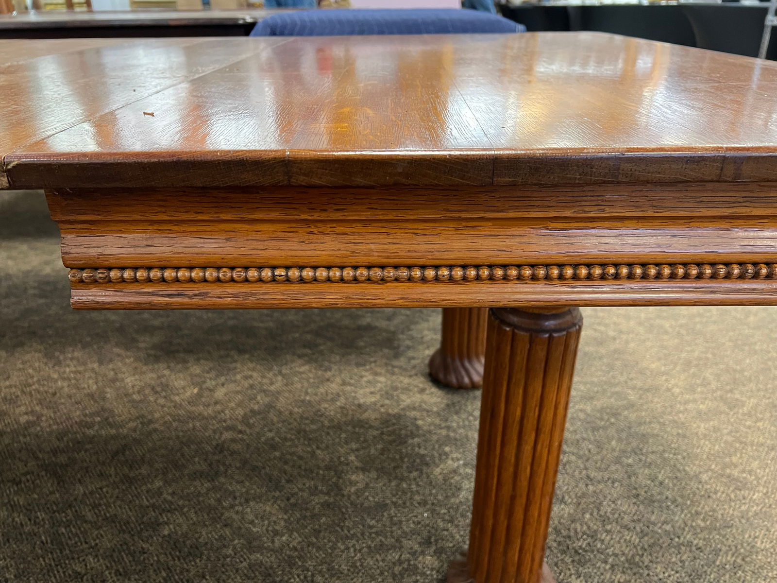 Oak Diningroom Table - 8