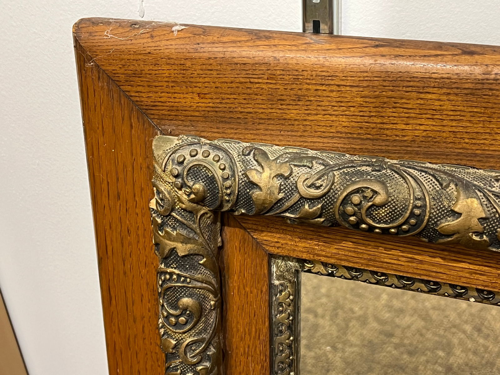 Oak Framed Mirror - 2