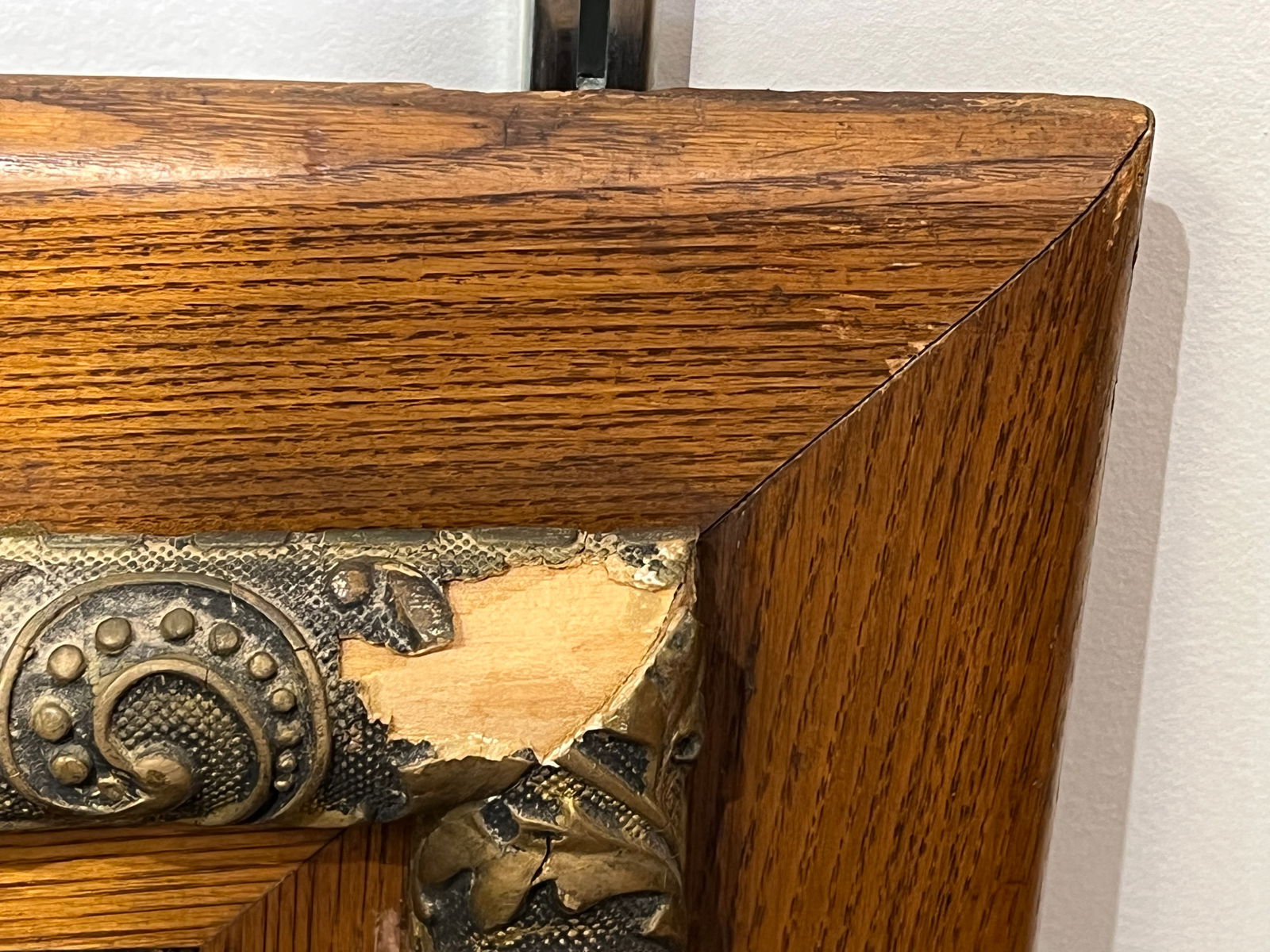 Oak Framed Mirror - 3