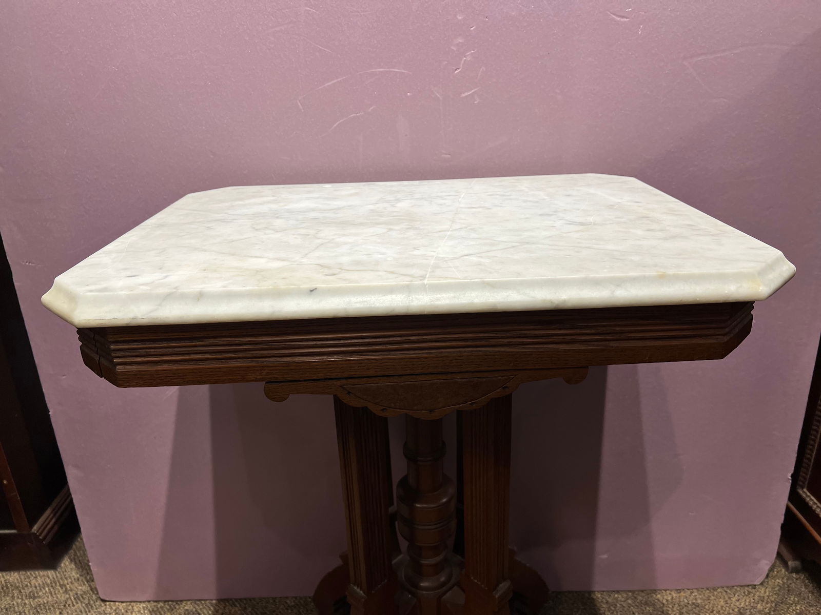 Marble Top Table - 3