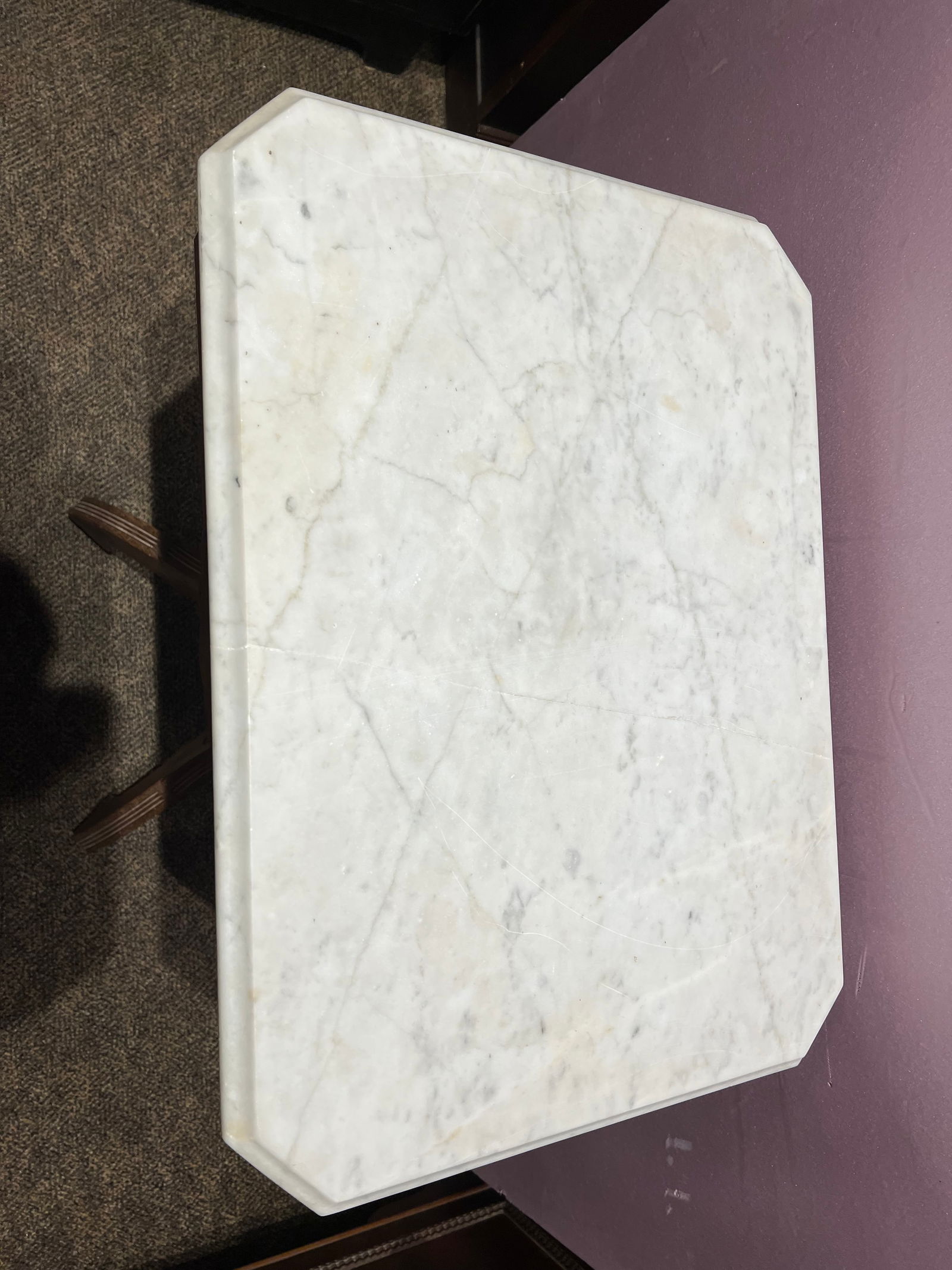Marble Top Table - 5