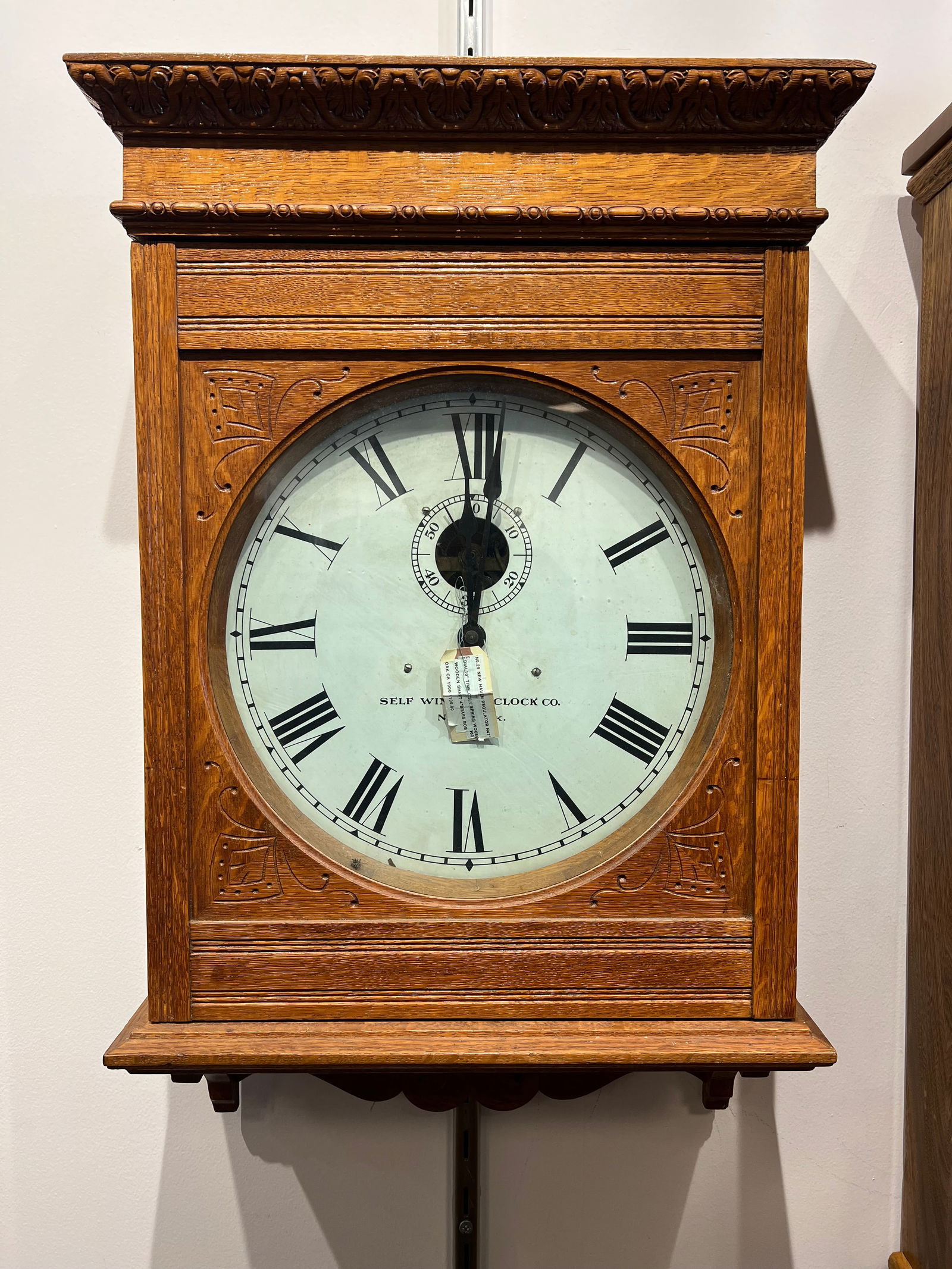 Self Winding Clock Co. Hanging Wall Clock (1 of 11)