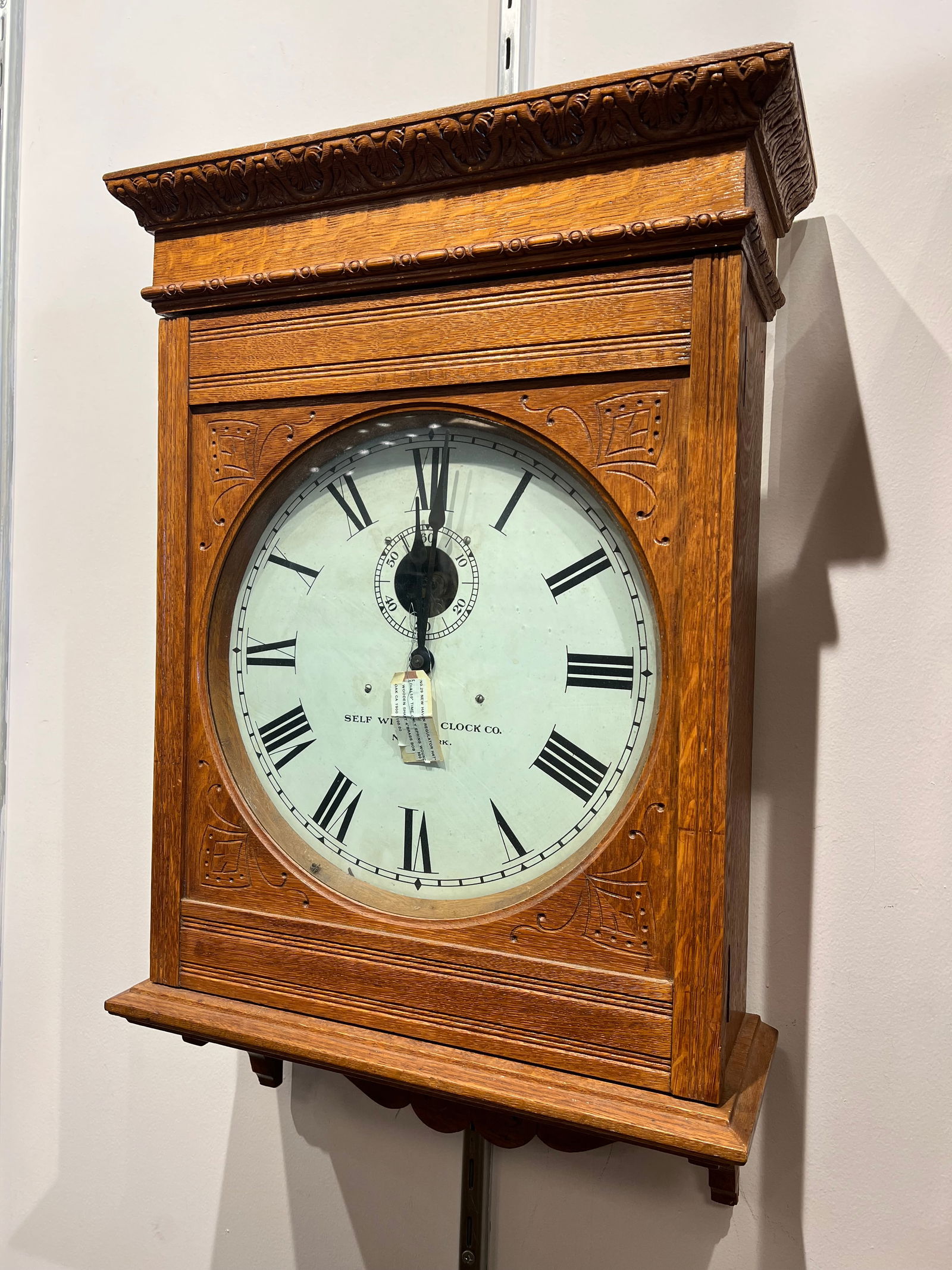 Self Winding Clock Co. Hanging Wall Clock - 2